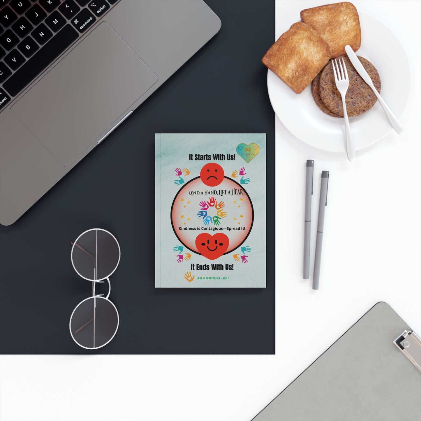 Lend a Hand, Lift a Heart Vol. 1 | Hardcover Journal