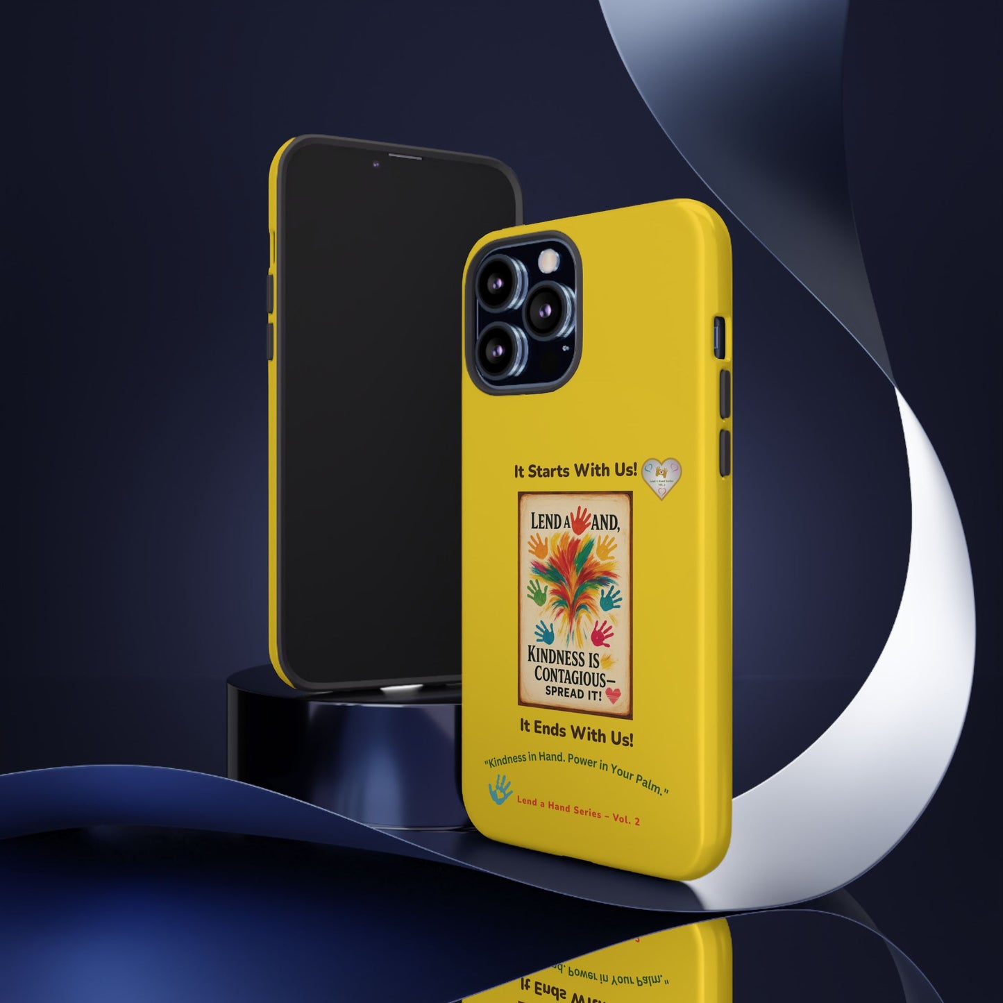 Lend a Hand, Lift a Heart - Phone Case iPhone Vol. 2 | "Kindness in Hand. Power in Your Palm."
