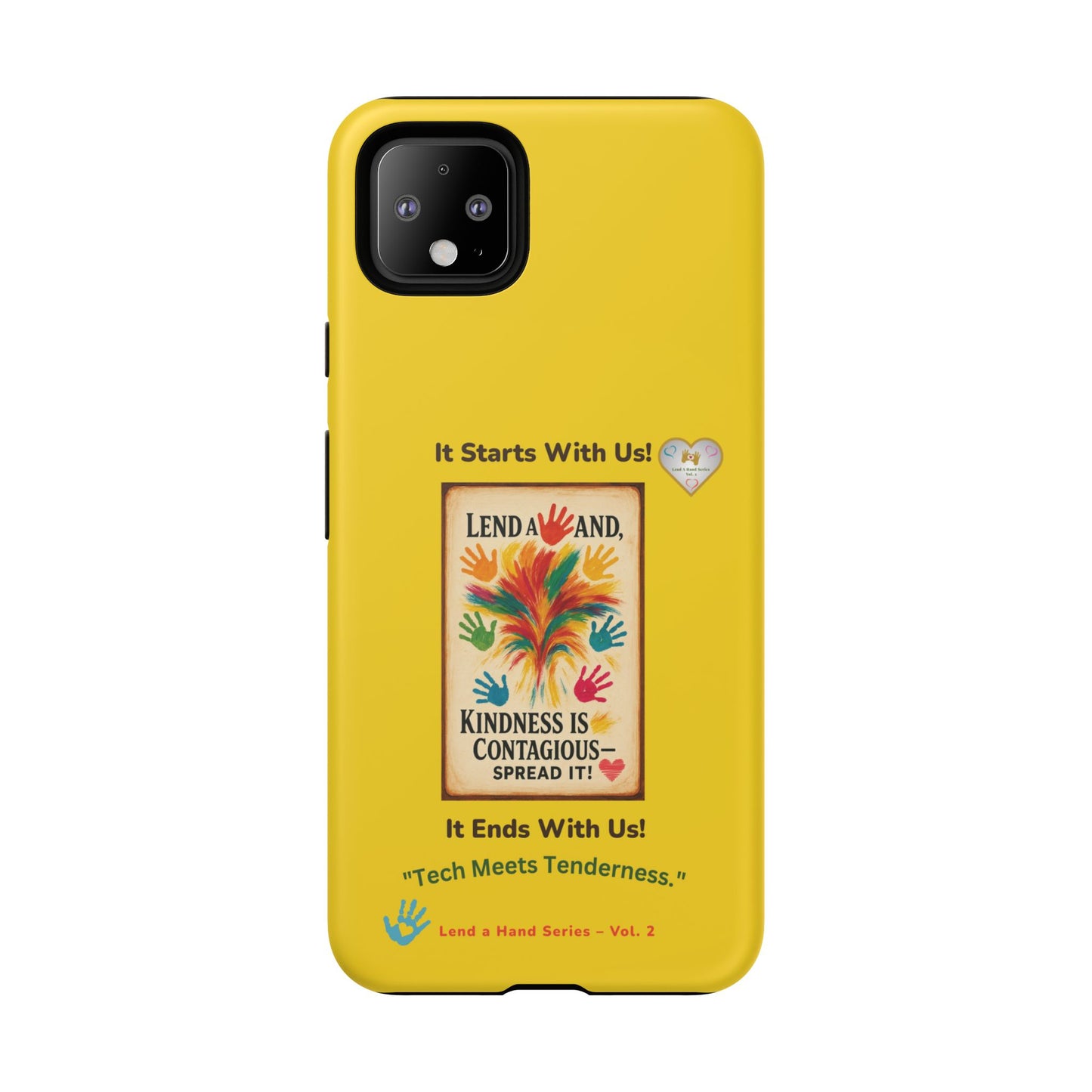 Lend a Hand, Lift a Heart - Phone Case Google Pixel Vol. 2 | "Tech Meets Tenderness."