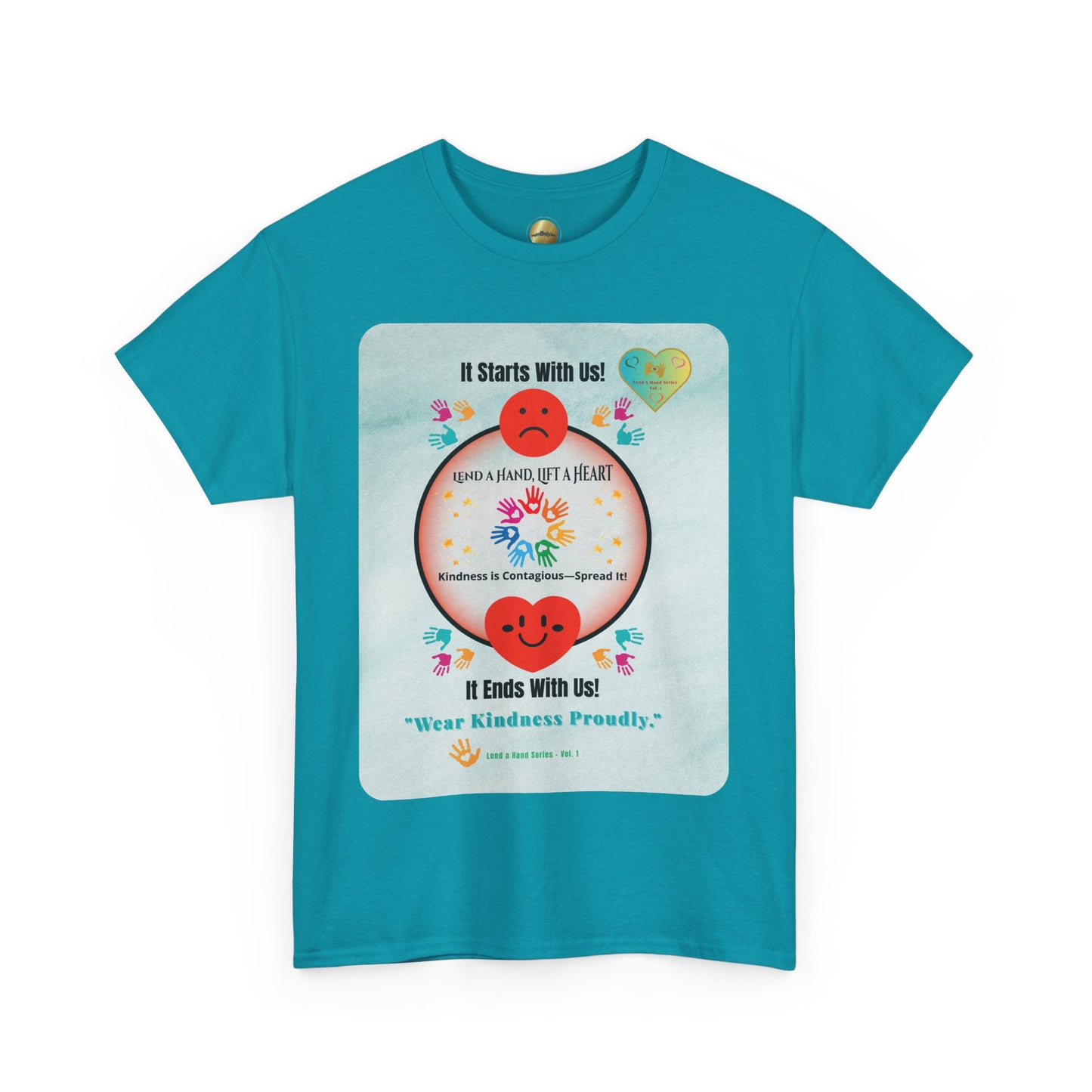 Lend a Hand, Lift a Heart - T-Shirt | "Wear Kindness Proudly."