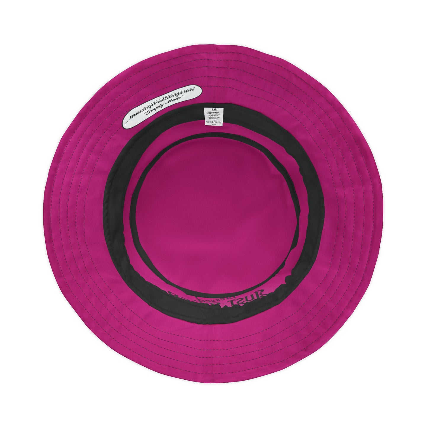 Blessed, Just Keep Going | Unisex Bucket Hat (pink) | The Just Simple Series