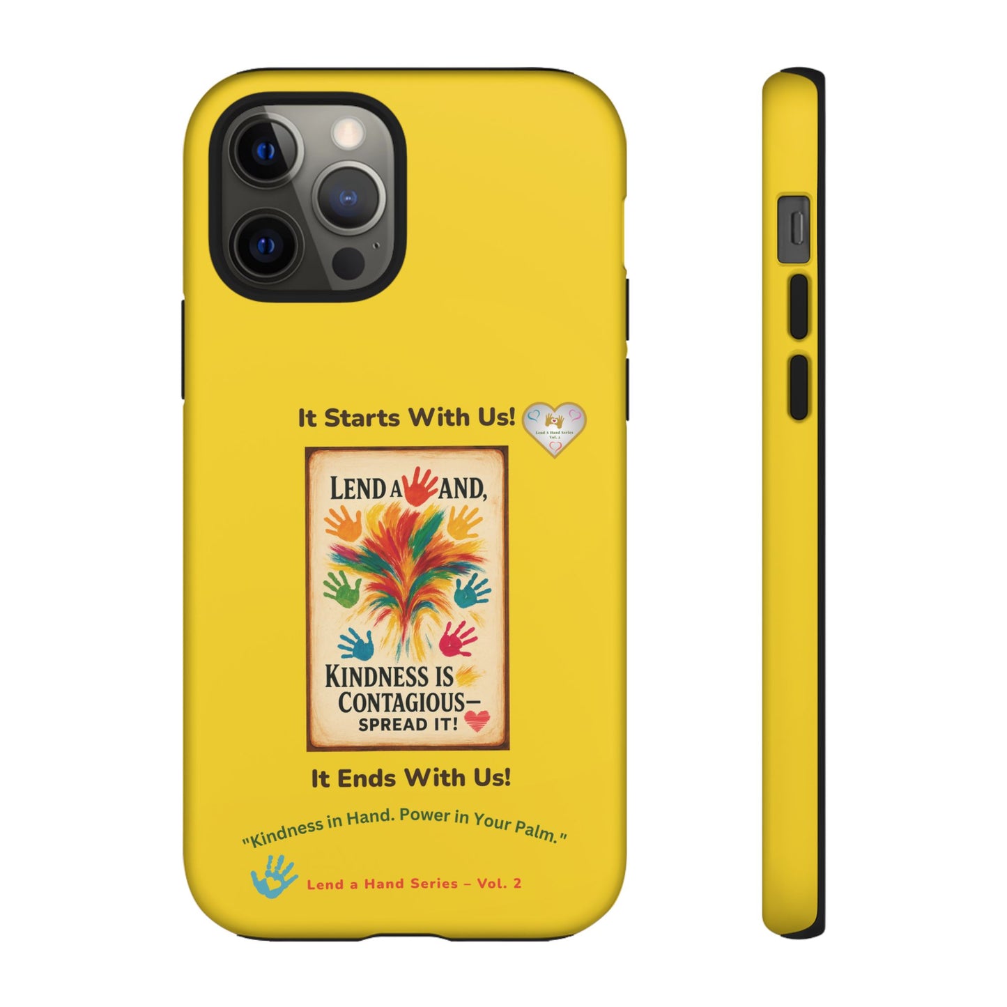 Lend a Hand, Lift a Heart - Phone Case iPhone Vol. 2 | "Kindness in Hand. Power in Your Palm."