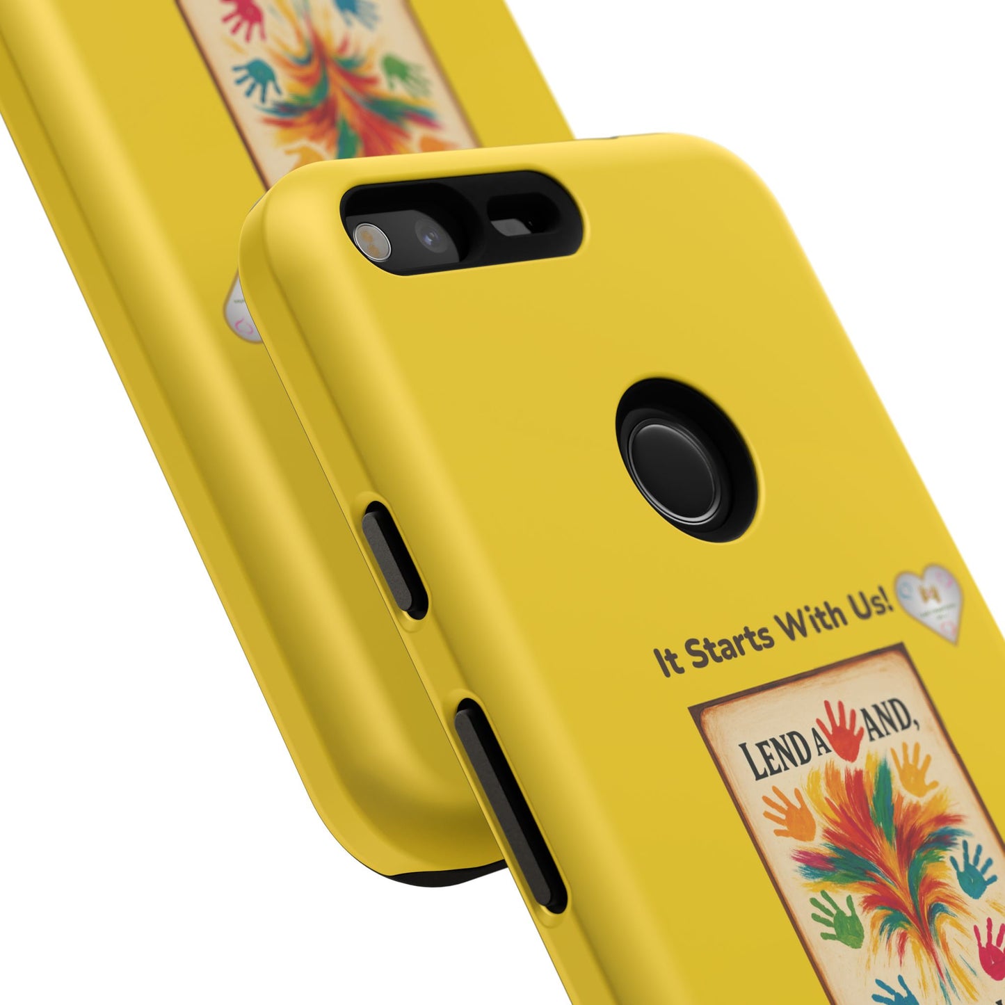 Lend a Hand, Lift a Heart - Phone Case Google Pixel Vol. 2 | "Tech Meets Tenderness."