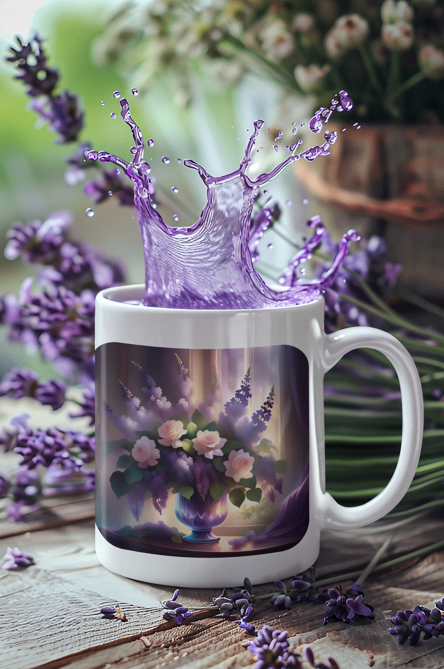 Floral Haze - Ceramic Mug