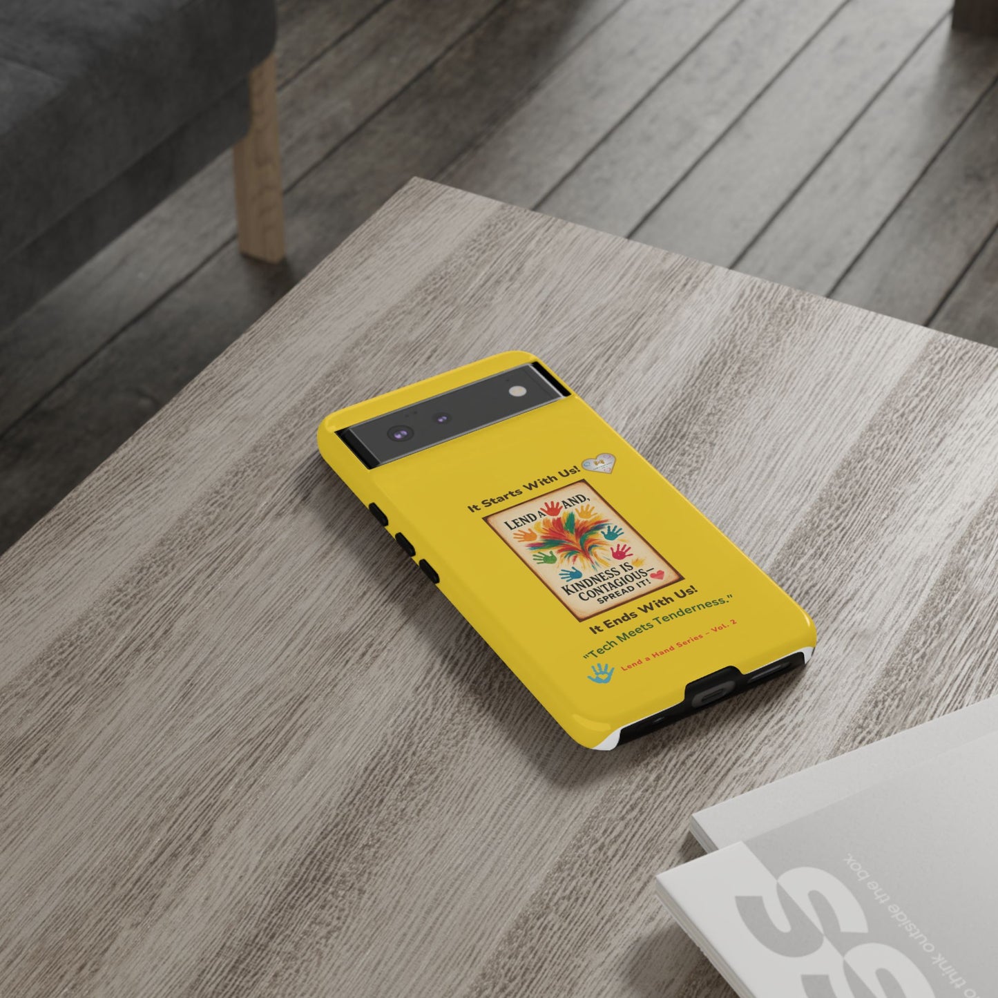 Lend a Hand, Lift a Heart - Phone Case Google Pixel Vol. 2 | "Tech Meets Tenderness."