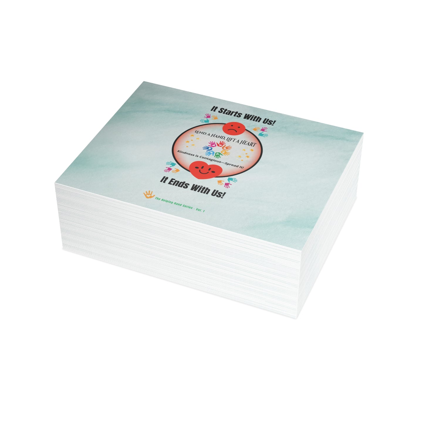 Lend a Hand, Lift a Heart Vol. 1 | Postcards - Horizontal