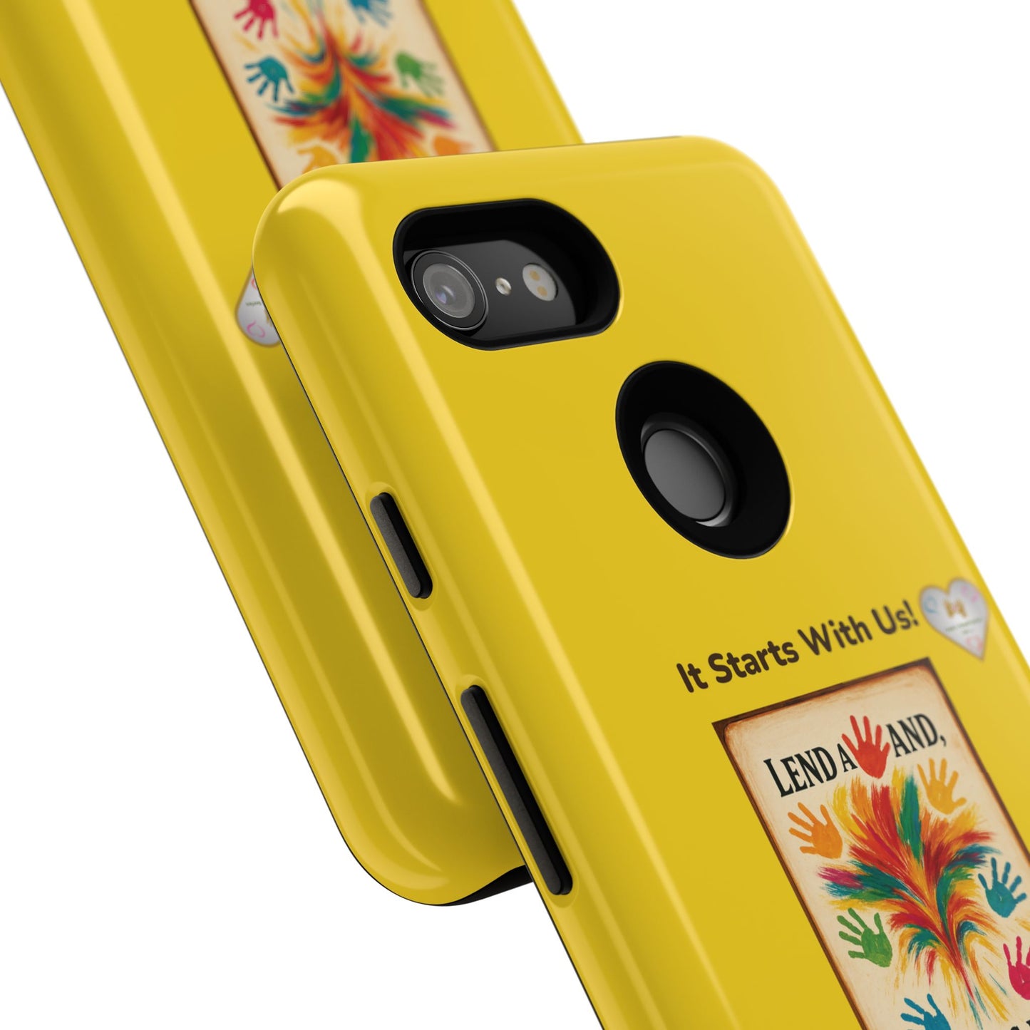 Lend a Hand, Lift a Heart - Phone Case Google Pixel Vol. 2 | "Tech Meets Tenderness."