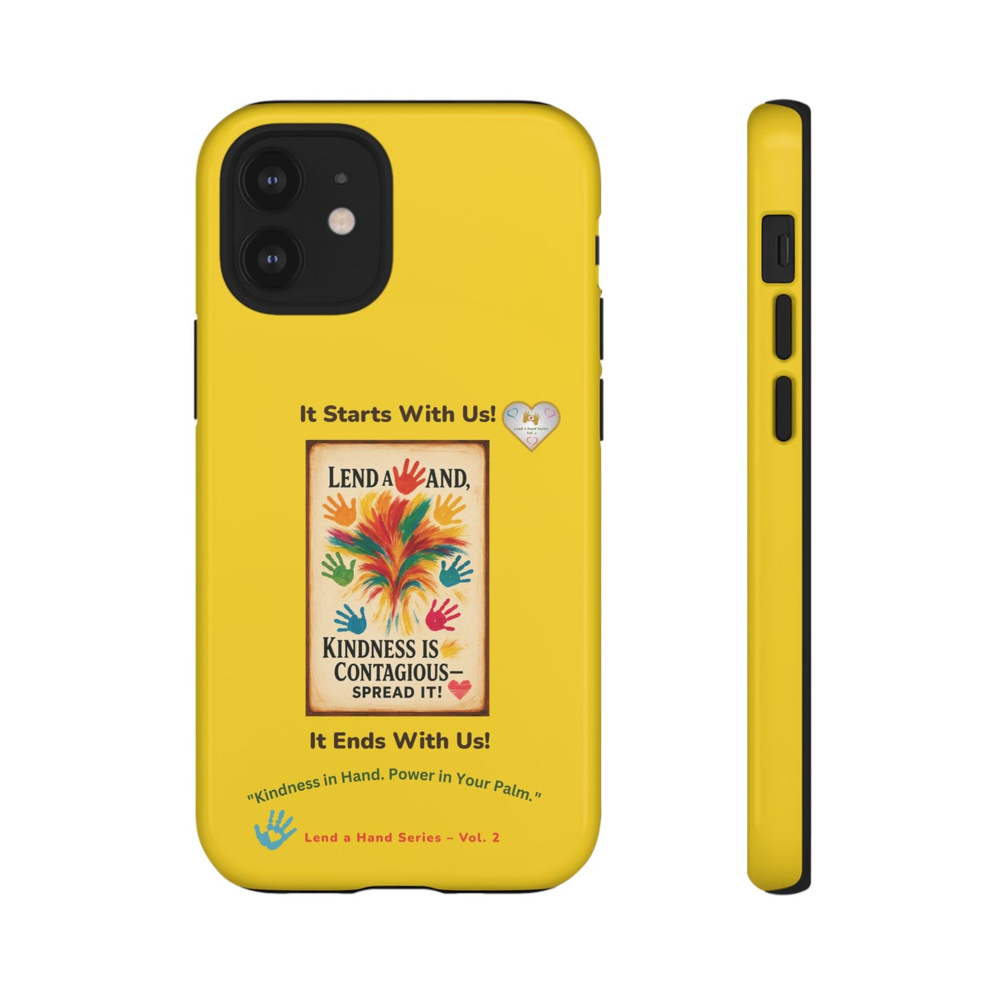 Lend a Hand, Lift a Heart - Phone Case iPhone Vol. 2 | "Kindness in Hand. Power in Your Palm."