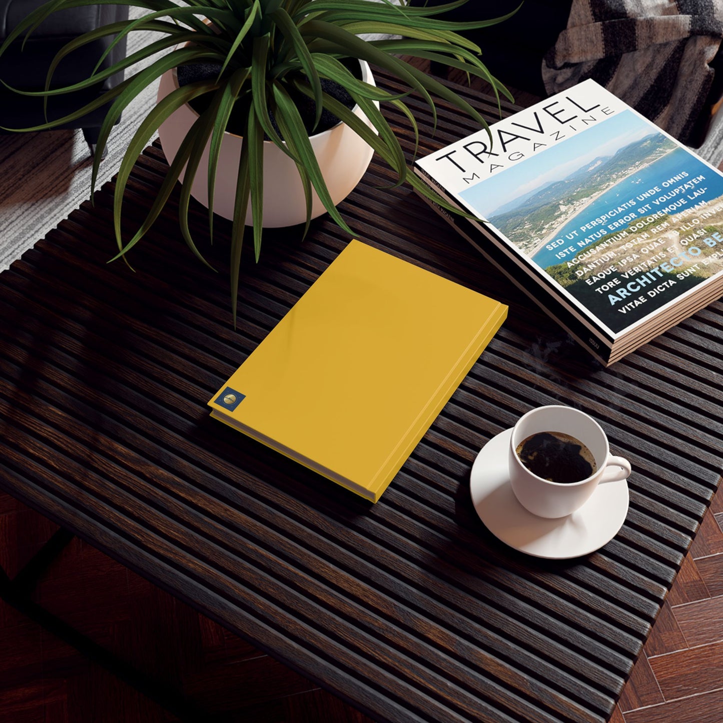 Make-It-Your Own (yellow) | Personalized Hard Backed Journal