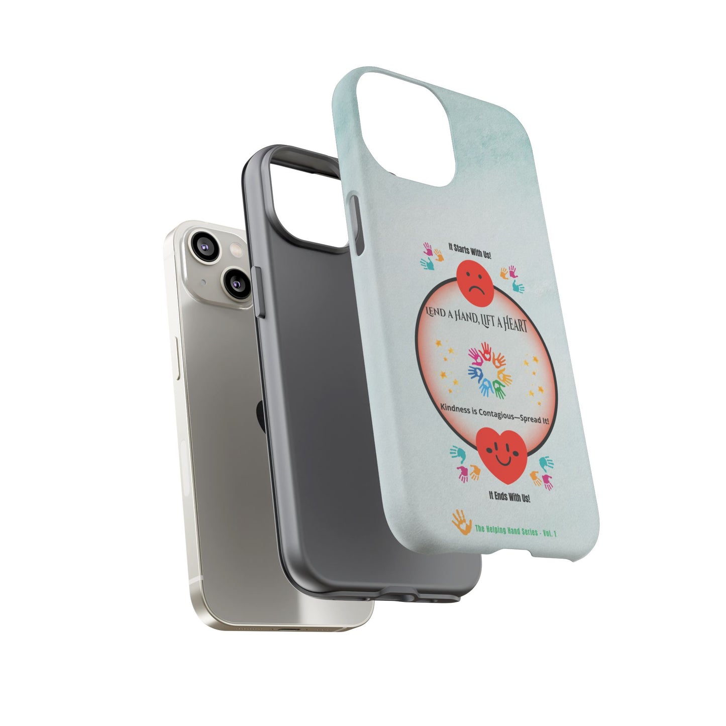 Lend a Hand, Lift a Heart Vol. 1 | Phone Case - iPhone and Google Pixel