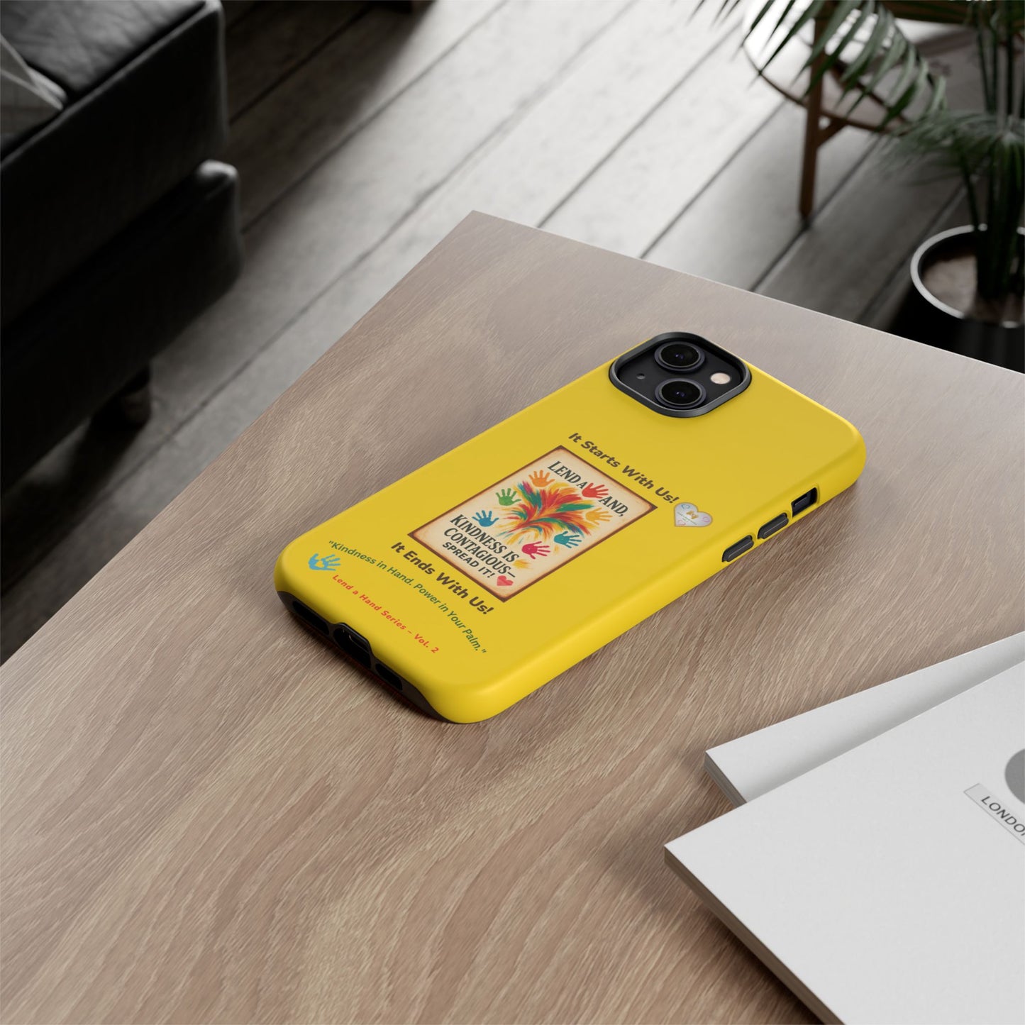 Lend a Hand, Lift a Heart - Phone Case iPhone Vol. 2 | "Kindness in Hand. Power in Your Palm."