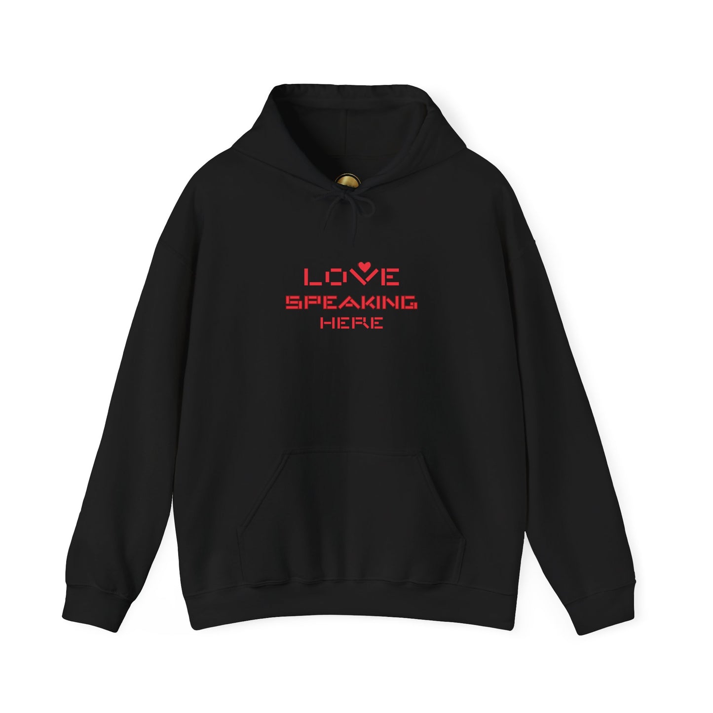 Love Speaking Here - Unisex Heavy Blend™ Hooded Sweatshirt