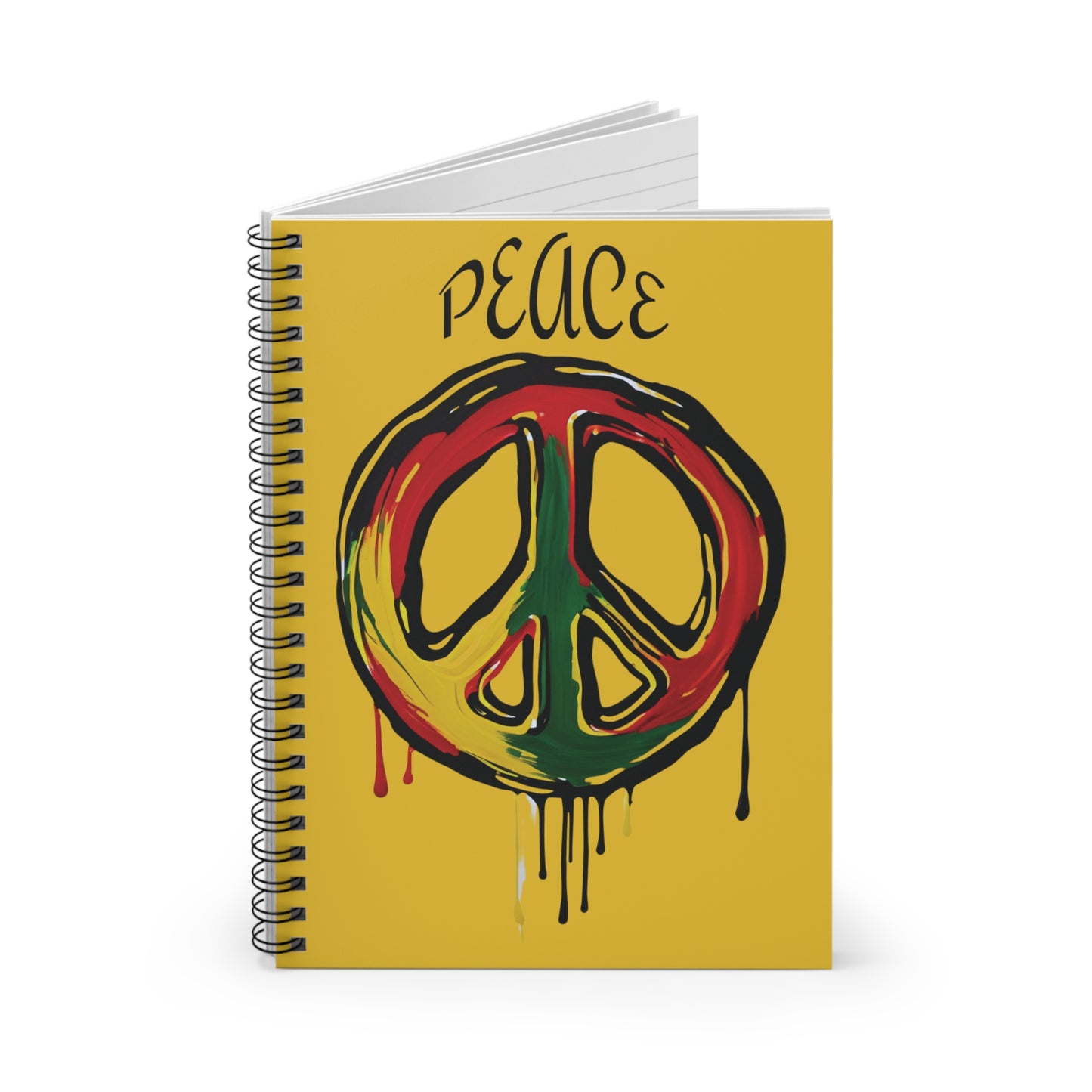 Peace - Personalized Spiral Notebook