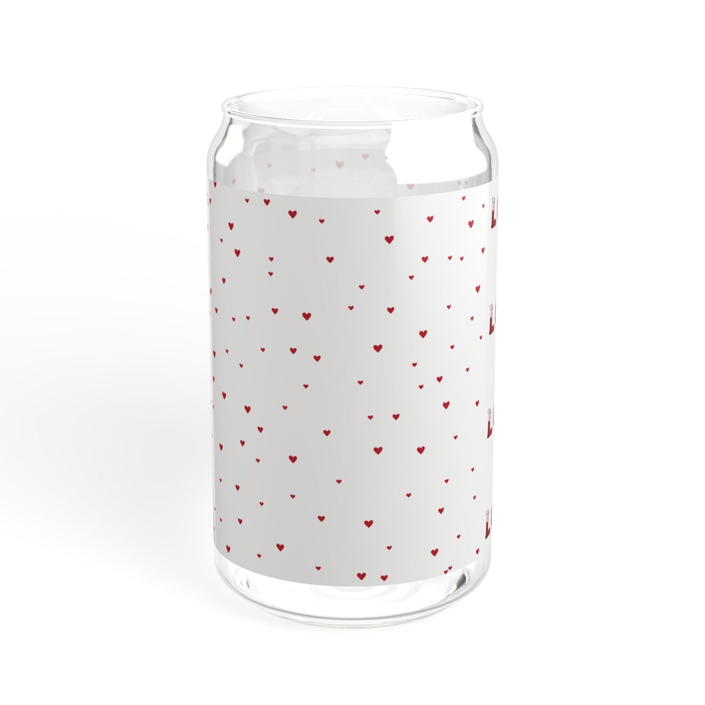 Love - Sipper Glass, 16oz