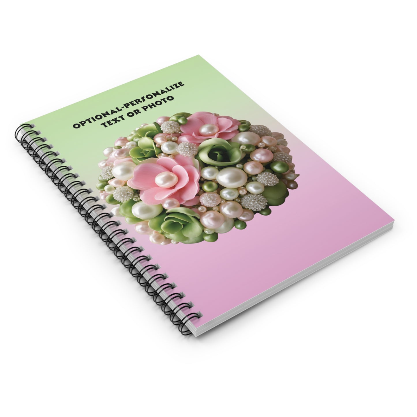 Perlie - Personalized Spiral Notebook