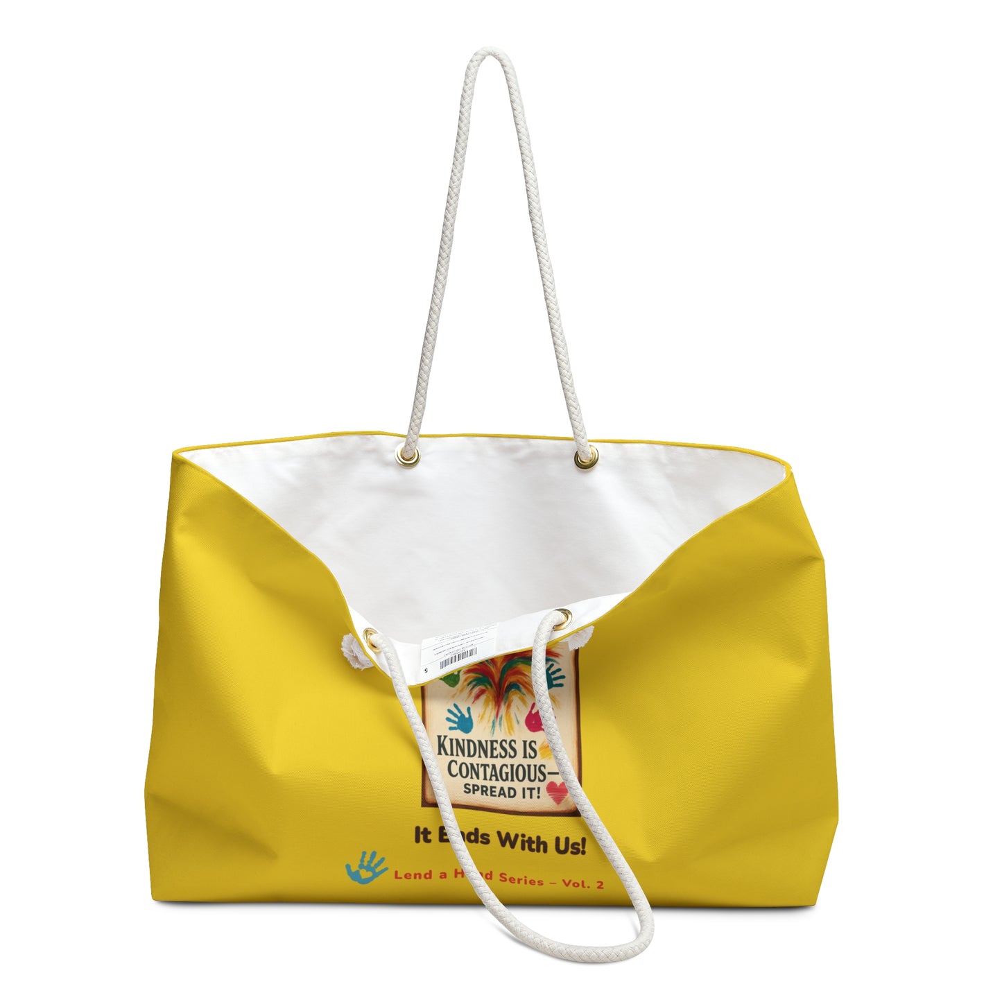 Lend a Hand, Lift a Heart - Weekender Bag Vol. 2 – "Pack Kindness. Travel Light."