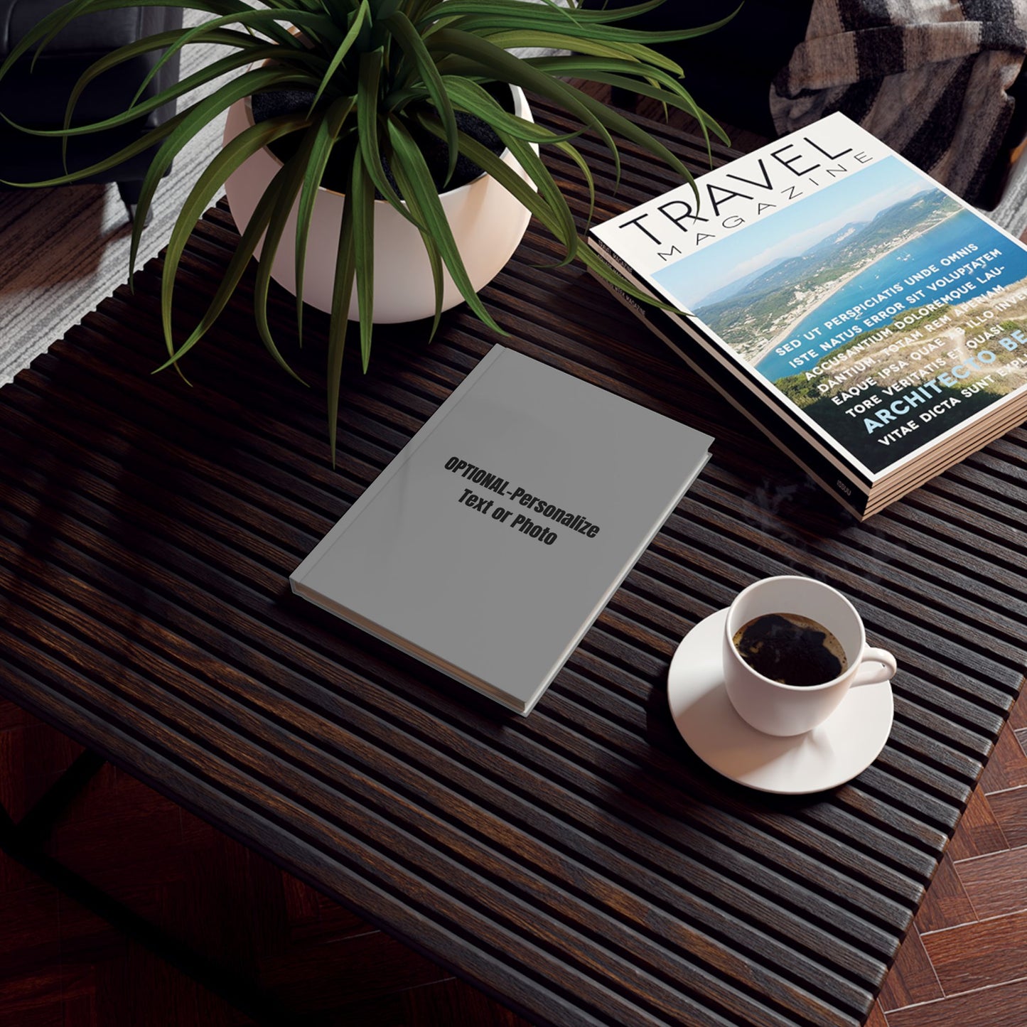 Make-It-Your Own (grey) | Personalized Hard Backed Journal