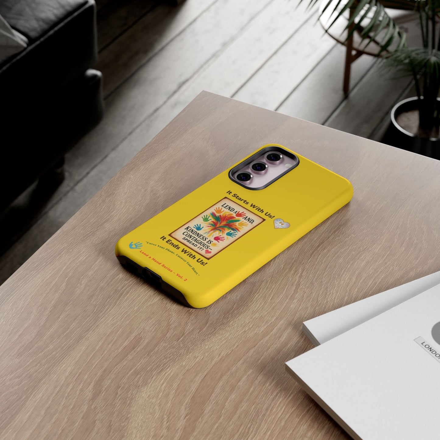 Lend a Hand, Lift a Heart – Phone Case Samsung Vol. 2 | "Cover Your Phone. Uncover Your Heart."