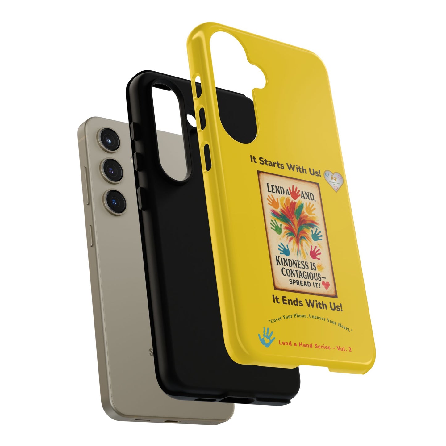 Lend a Hand, Lift a Heart – Phone Case Samsung Vol. 2 | "Cover Your Phone. Uncover Your Heart."