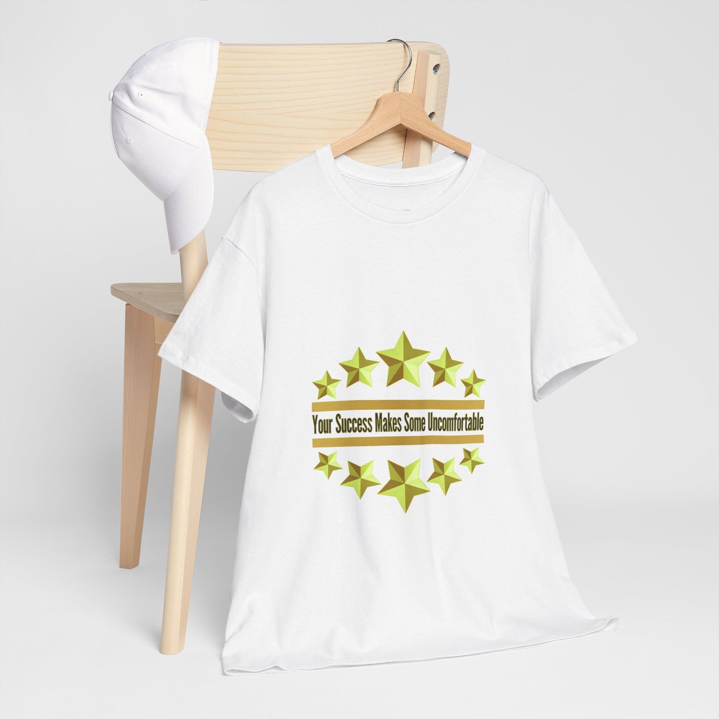 Your Success Makes Some Uncomfortable - Unisex Heavy Cotton Tee