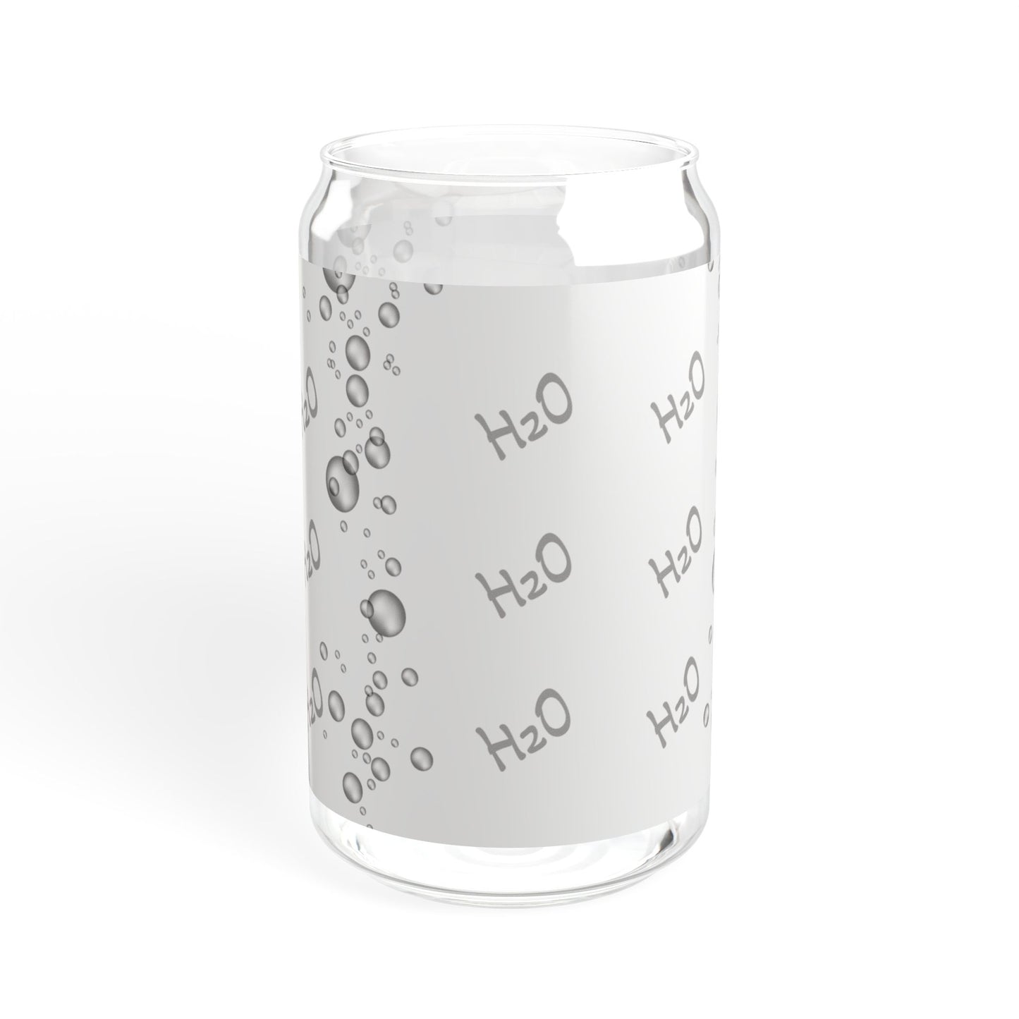 Water Drops, H2O - Sipper Glass - 16oz