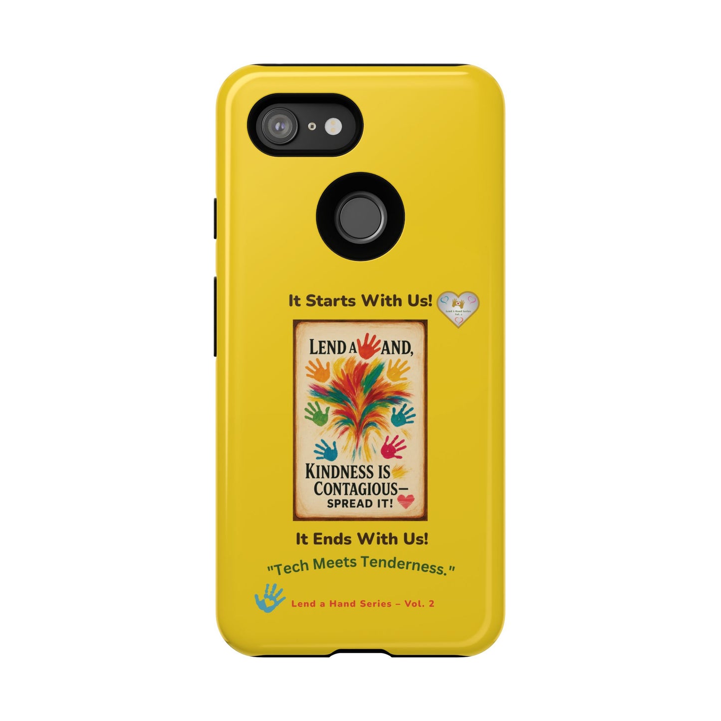 Lend a Hand, Lift a Heart - Phone Case Google Pixel Vol. 2 | "Tech Meets Tenderness."