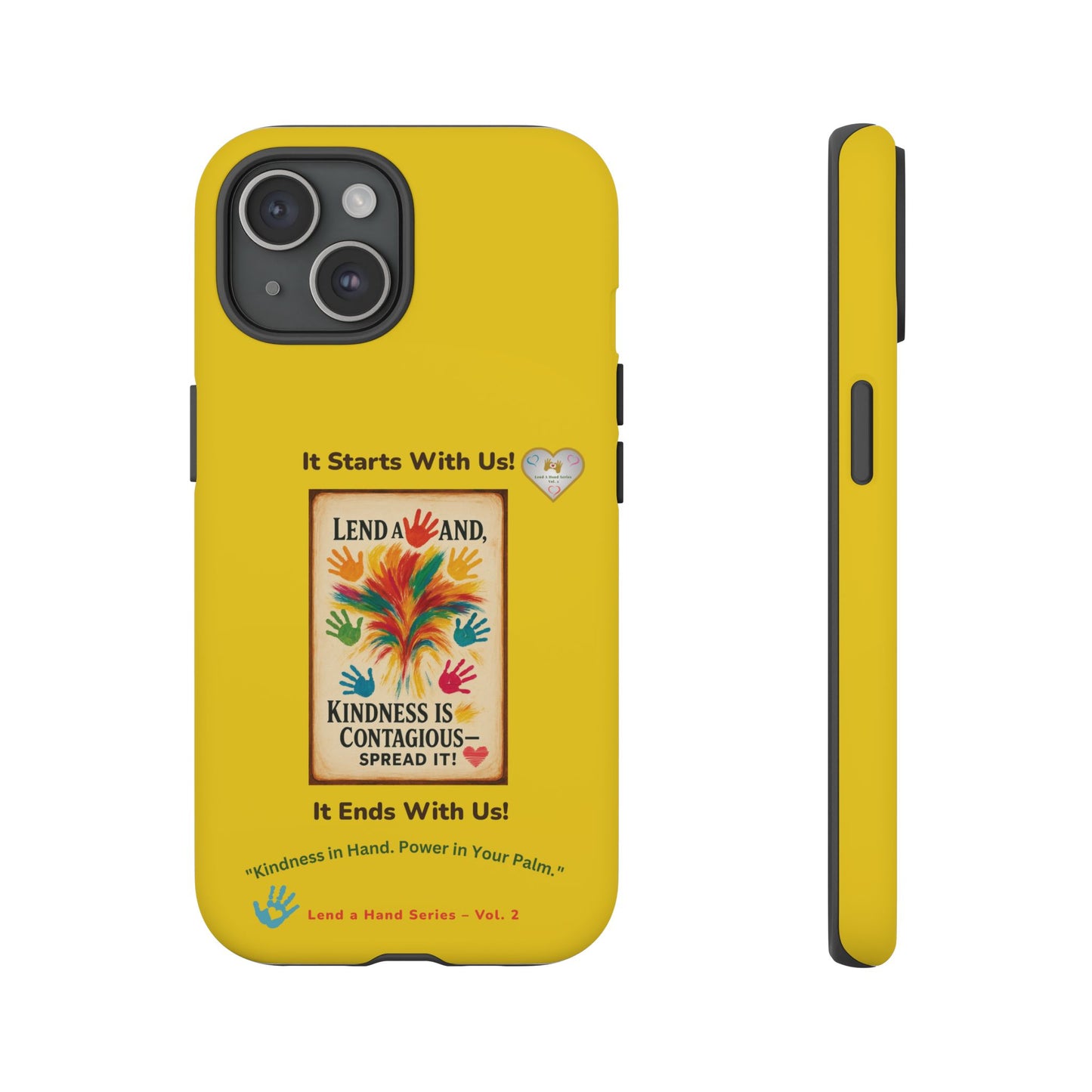 Lend a Hand, Lift a Heart - Phone Case iPhone Vol. 2 | "Kindness in Hand. Power in Your Palm."