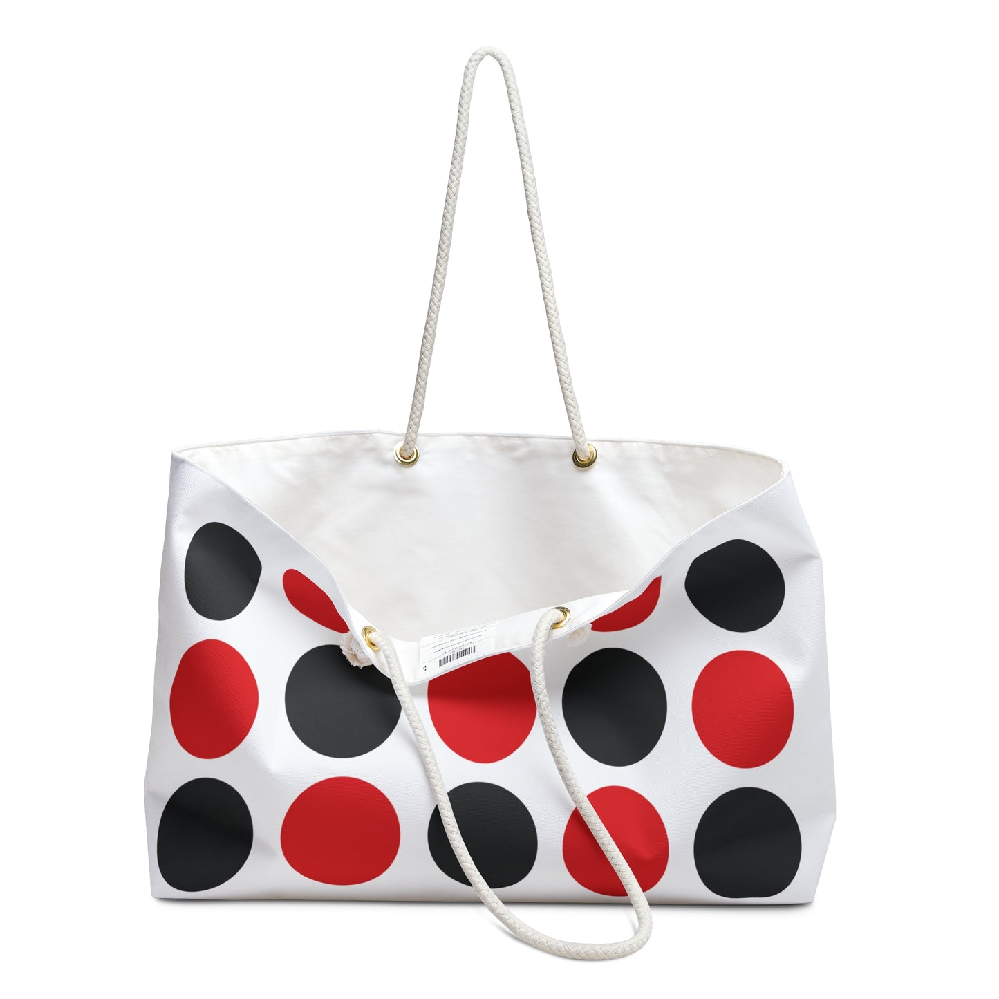 Classic (black & red) - Weekender Bag for Travel & Special Occasions