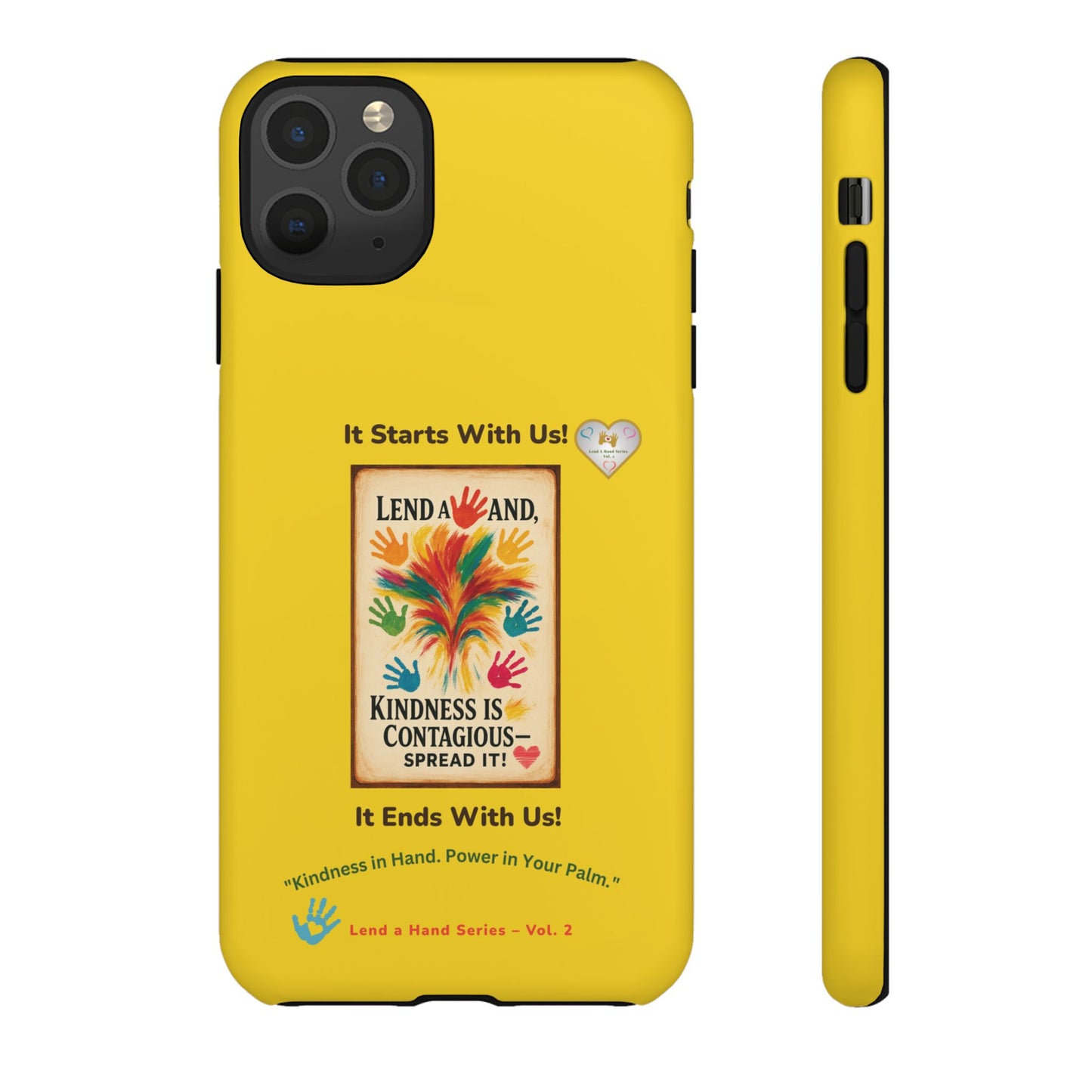 Lend a Hand, Lift a Heart - Phone Case iPhone Vol. 2 | "Kindness in Hand. Power in Your Palm."