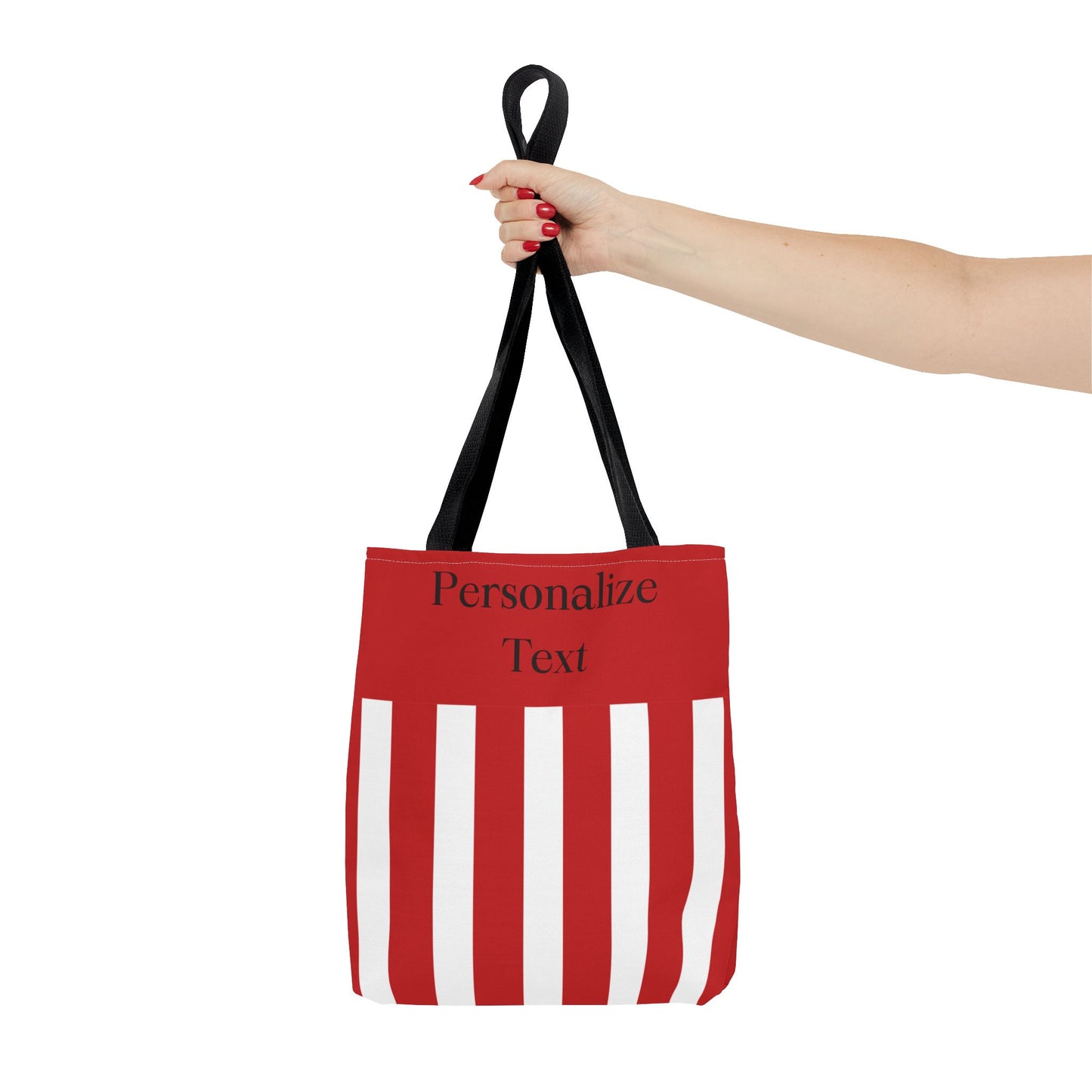 La Strie (red & white) - Tote Bag - Stylish Beach Vibes for Every Occasion!