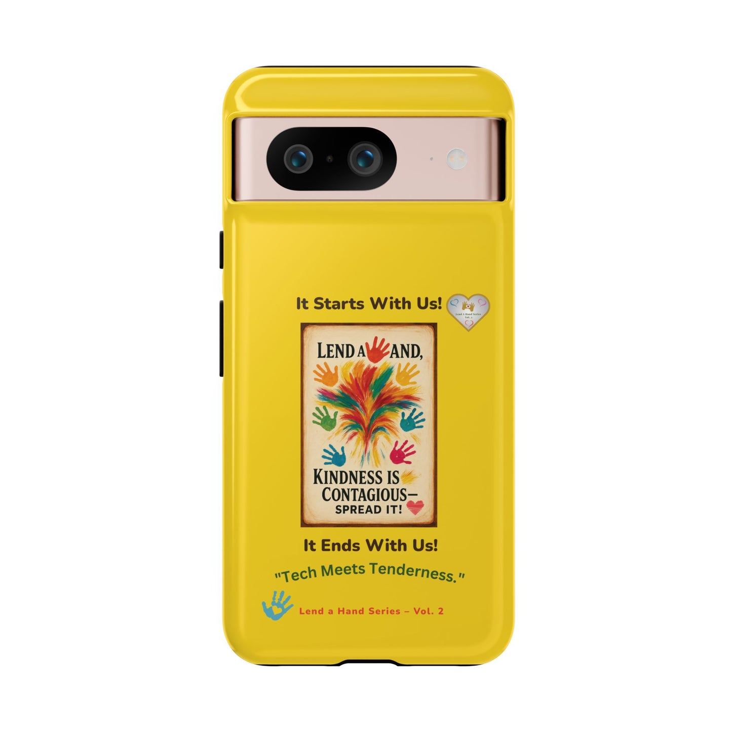 Lend a Hand, Lift a Heart - Phone Case Google Pixel Vol. 2 | "Tech Meets Tenderness."