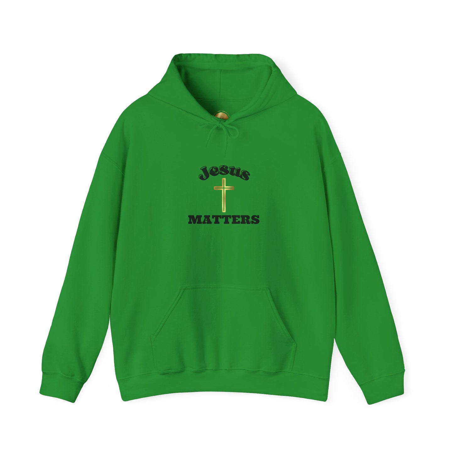 Jesus Matters (cross) Unisex Jesus Matters Heavy Blend™ Hooded Sweatshirt