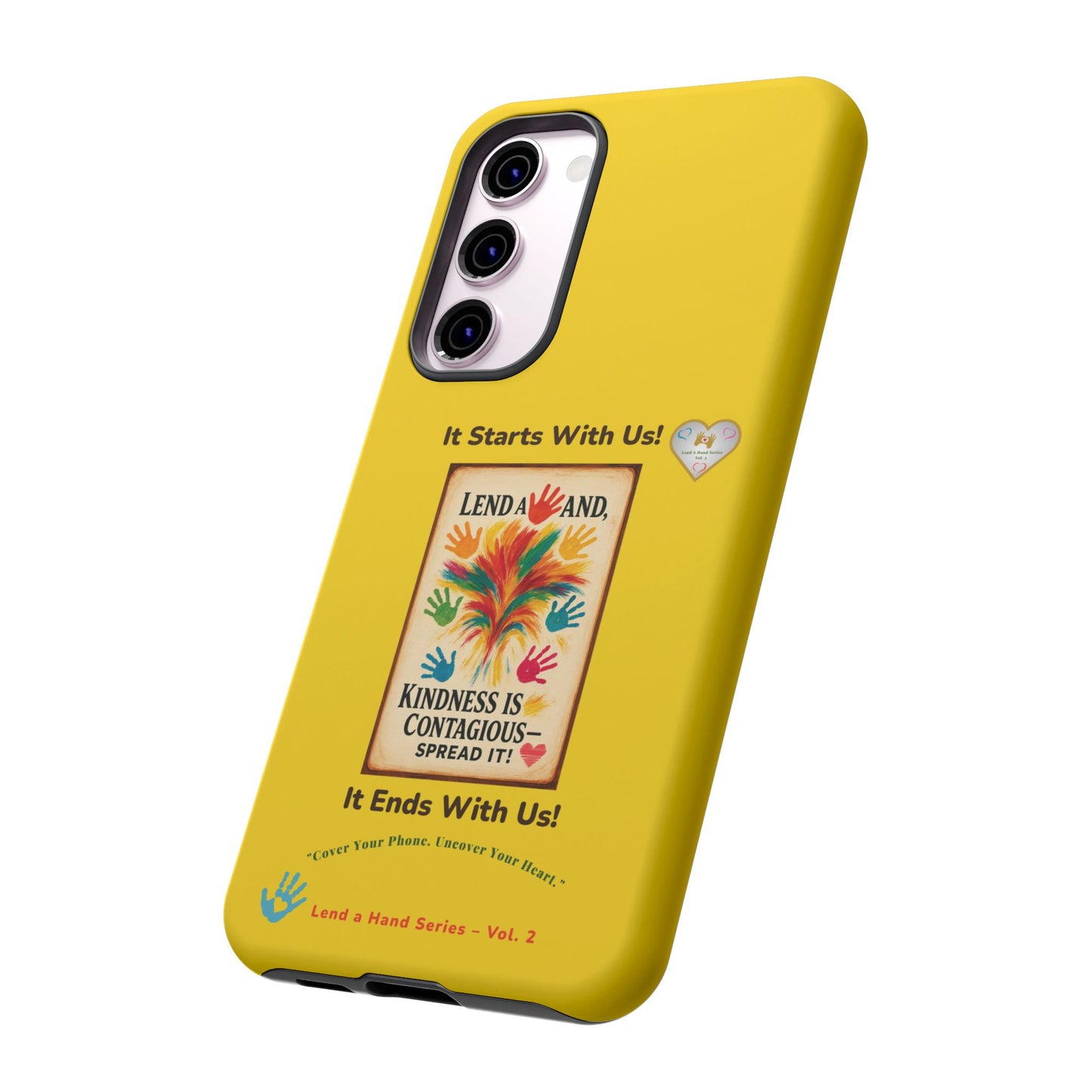 Lend a Hand, Lift a Heart – Phone Case Samsung Vol. 2 | "Cover Your Phone. Uncover Your Heart."