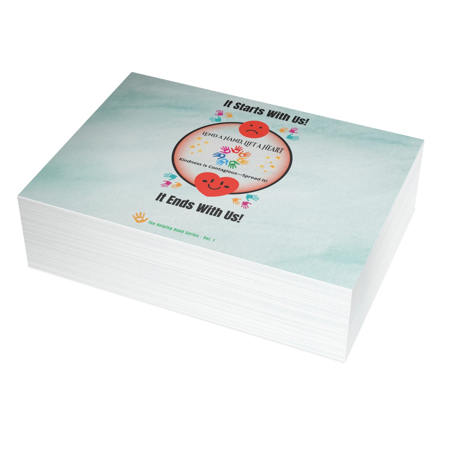 Lend a Hand, Lift a Heart Vol. 1 | Postcards - Horizontal