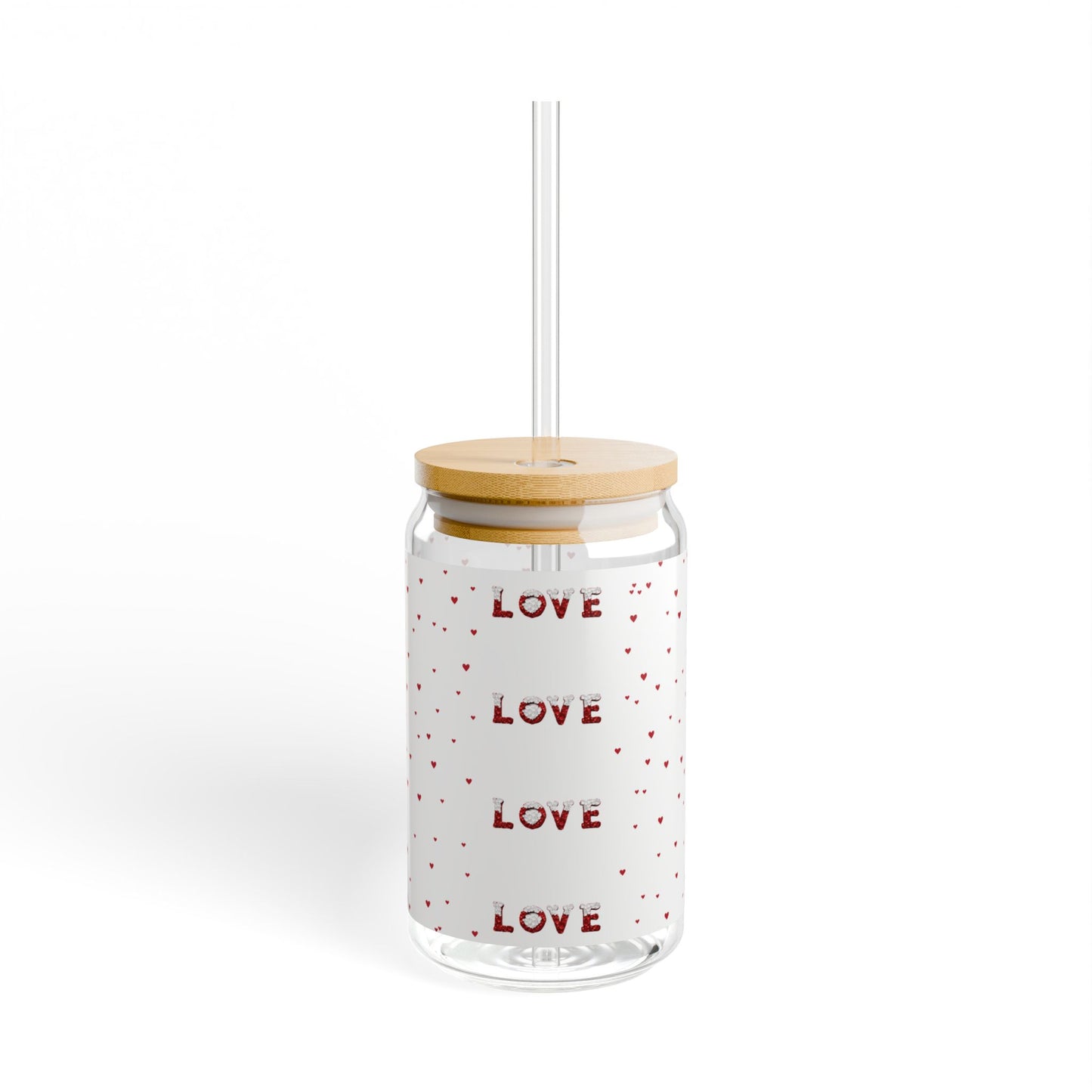 Love - Sipper Glass, 16oz