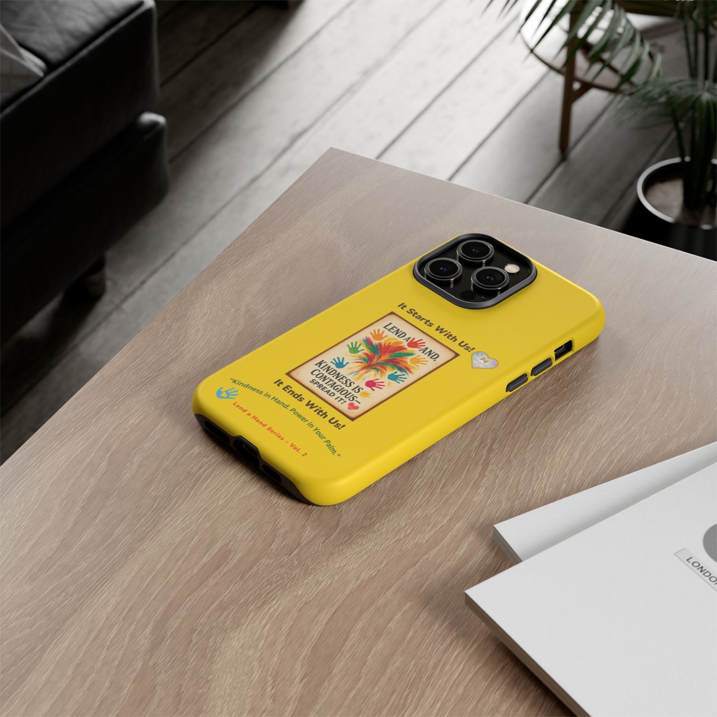 Lend a Hand, Lift a Heart - Phone Case iPhone Vol. 2 | "Kindness in Hand. Power in Your Palm."