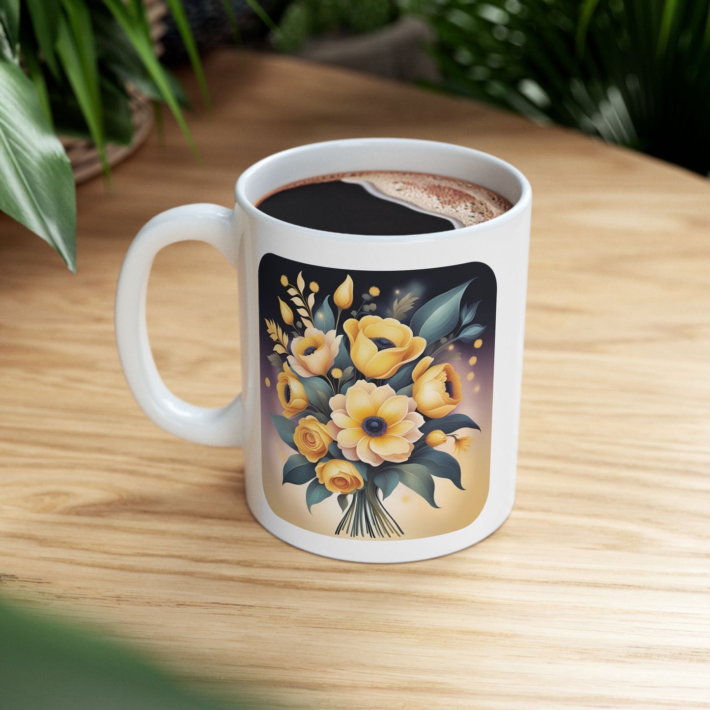 Floral Delight - Ceramic Mug
