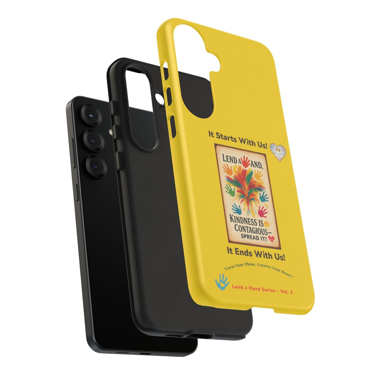 Lend a Hand, Lift a Heart – Phone Case Samsung Vol. 2 | "Cover Your Phone. Uncover Your Heart."