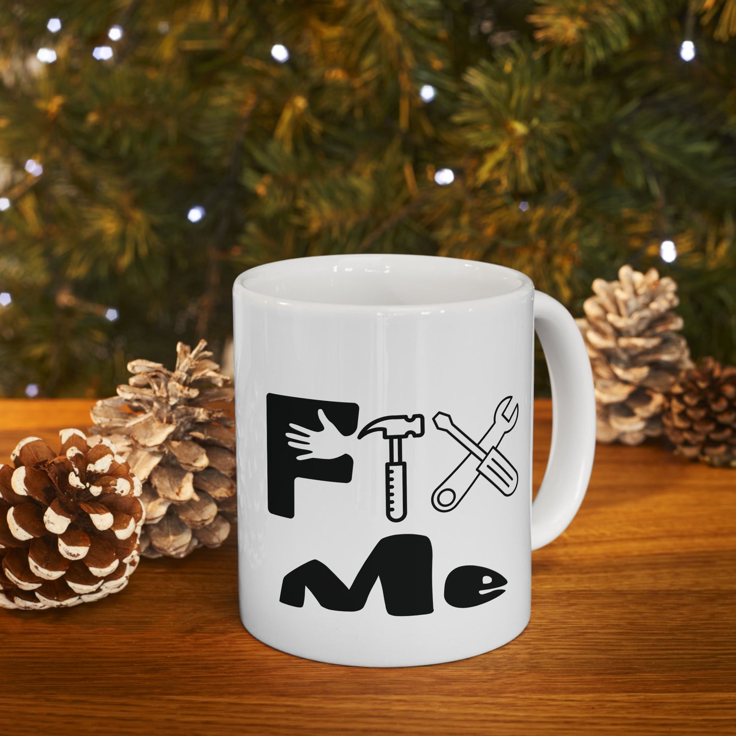 Fix Me (black) - Ceramic Mug