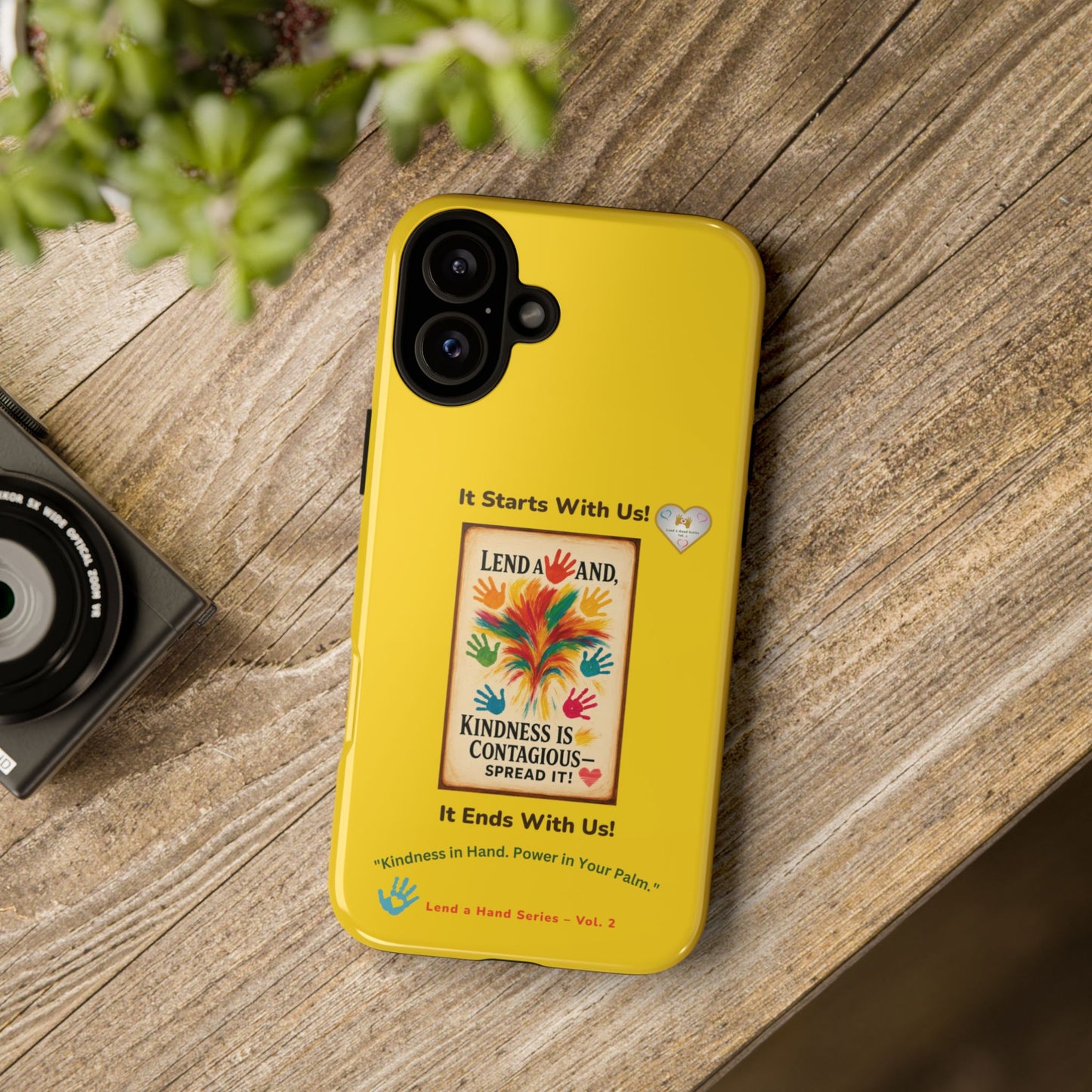 Lend a Hand, Lift a Heart - Phone Case iPhone Vol. 2 | "Kindness in Hand. Power in Your Palm."