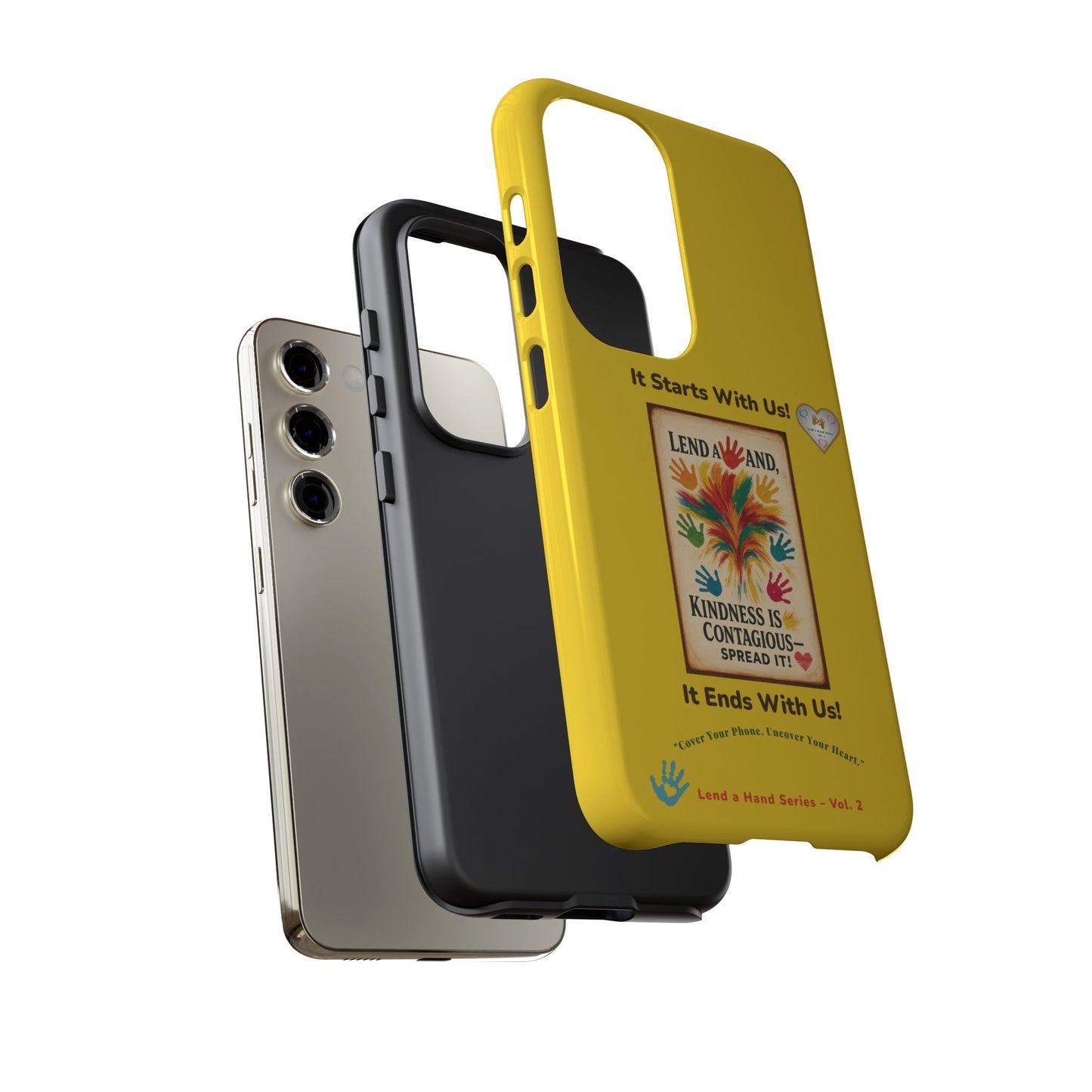 Lend a Hand, Lift a Heart – Phone Case Samsung Vol. 2 | "Cover Your Phone. Uncover Your Heart."