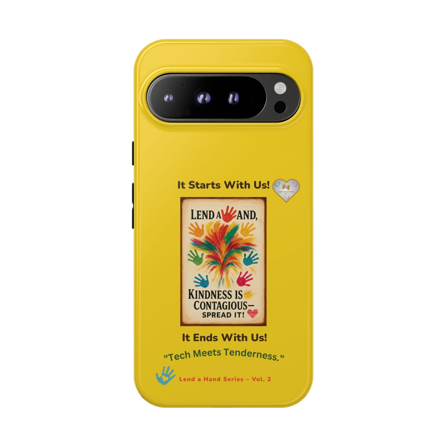 Lend a Hand, Lift a Heart - Phone Case Google Pixel Vol. 2 | "Tech Meets Tenderness."