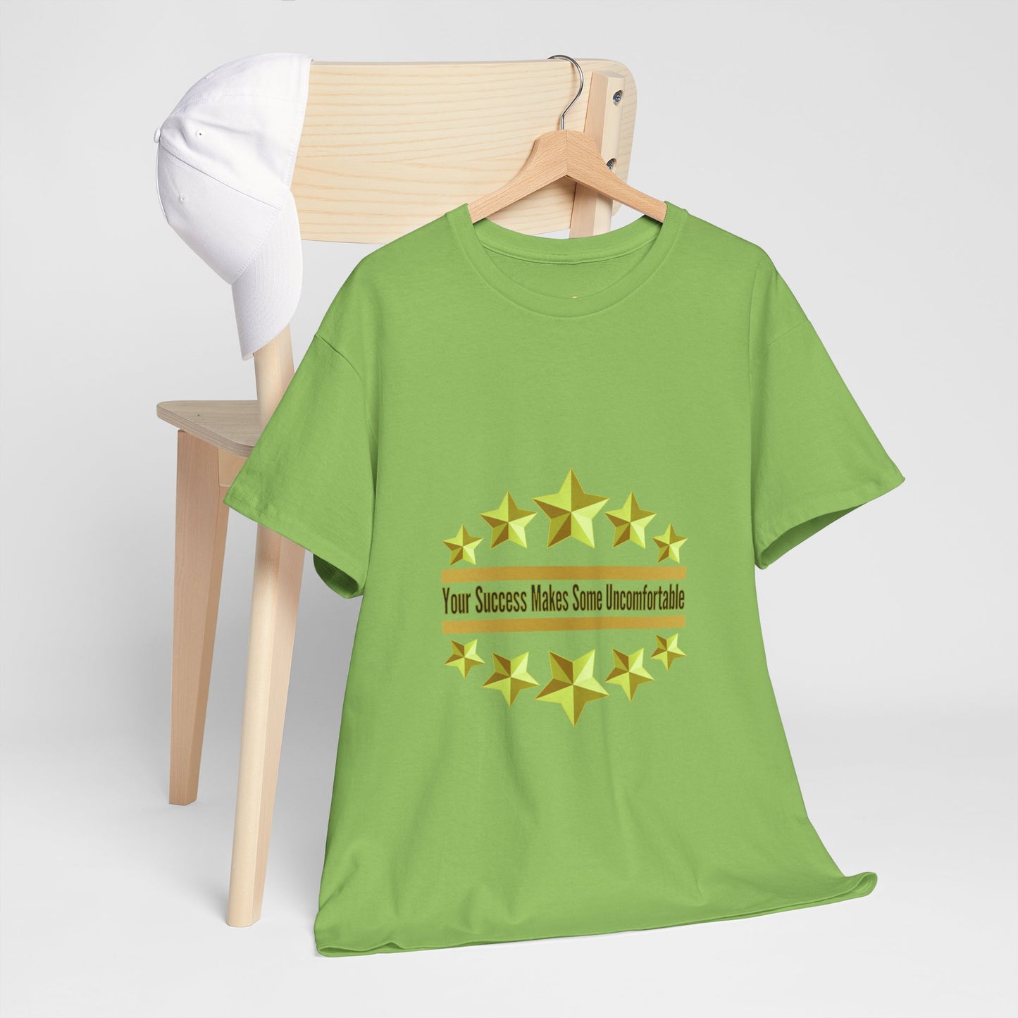 Your Success Makes Some Uncomfortable - Unisex Heavy Cotton Tee