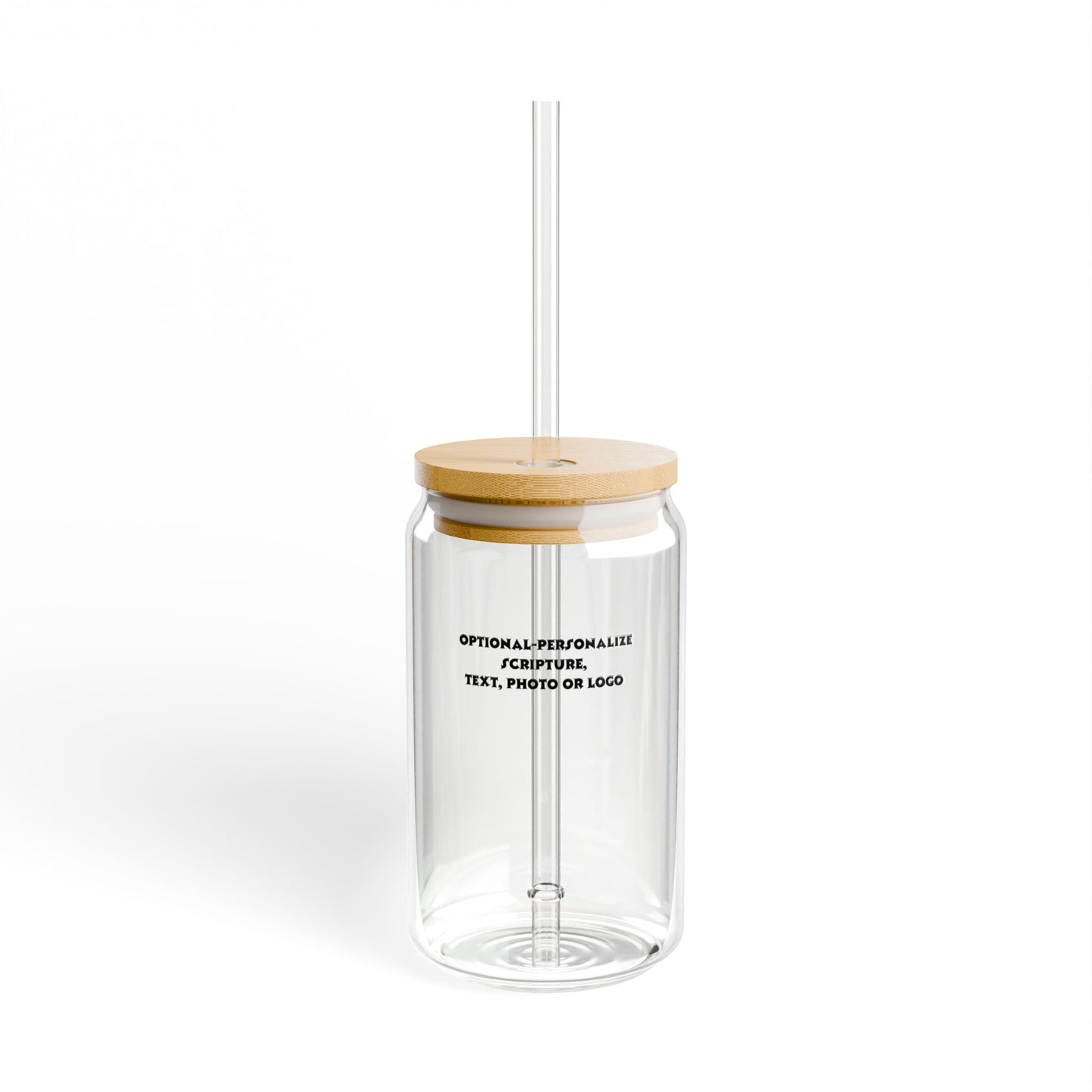 Personalize (clear) - Sipper Glass, 16oz