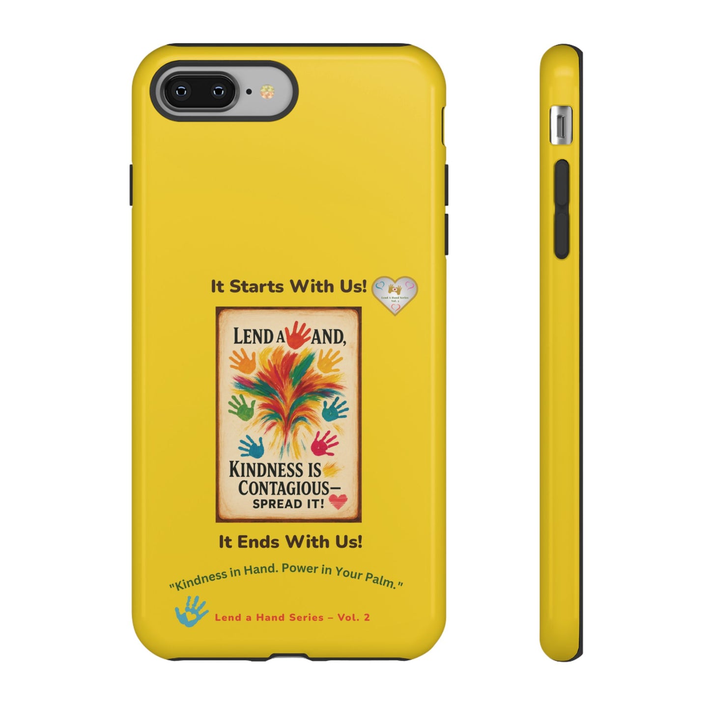 Lend a Hand, Lift a Heart - Phone Case iPhone Vol. 2 | "Kindness in Hand. Power in Your Palm."