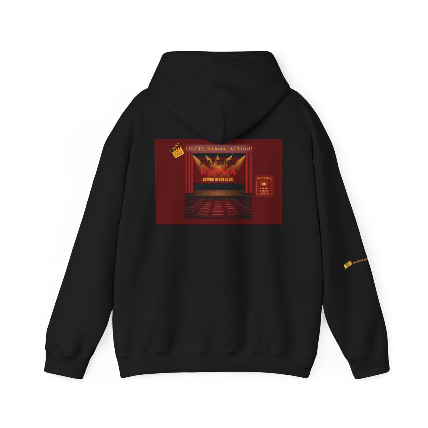 Stay Tuned – Lights, Karma, Action! Vol. 1 | Hoodie (black, white, charcoal)