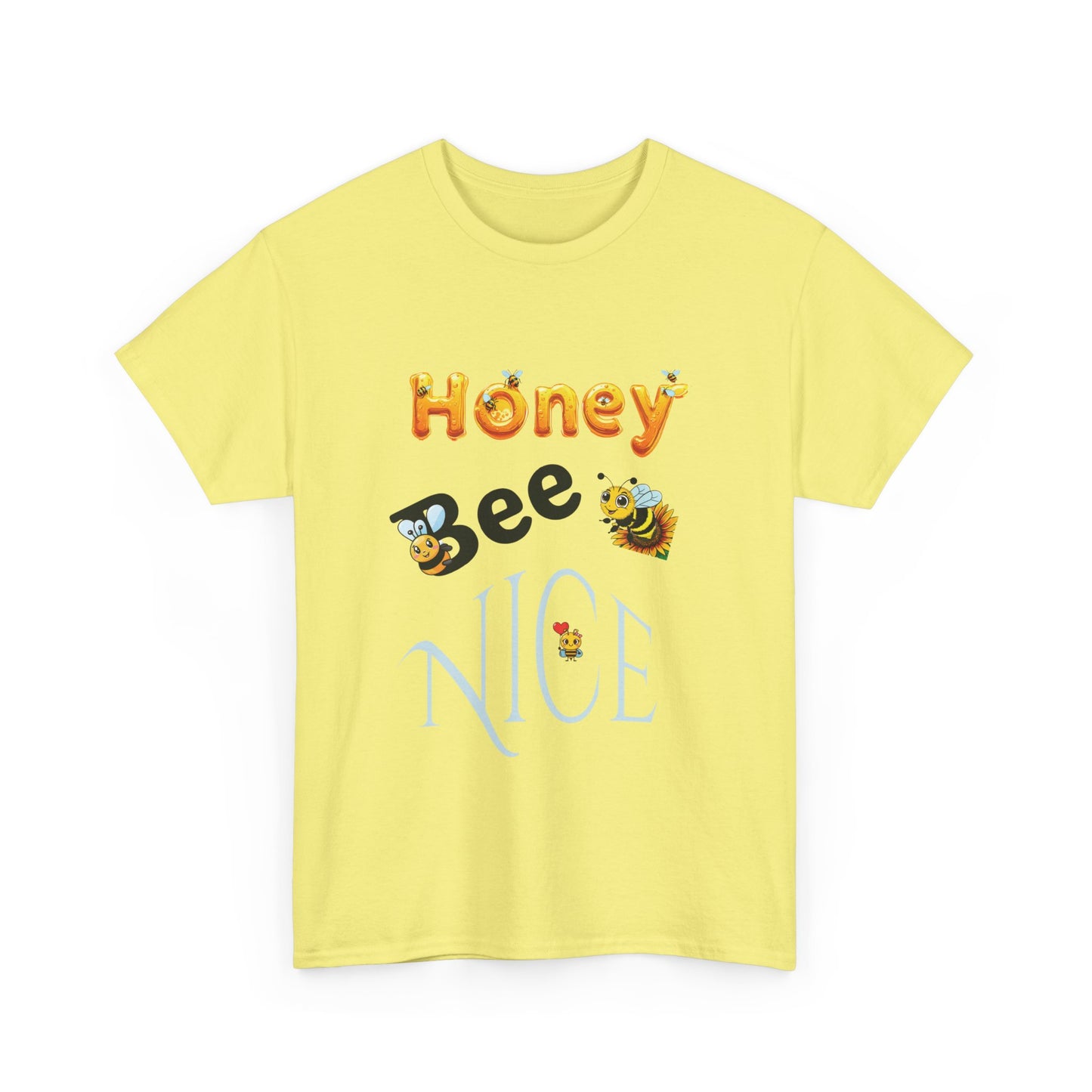 Honey Bee Nice - Heavy Cotton Tee