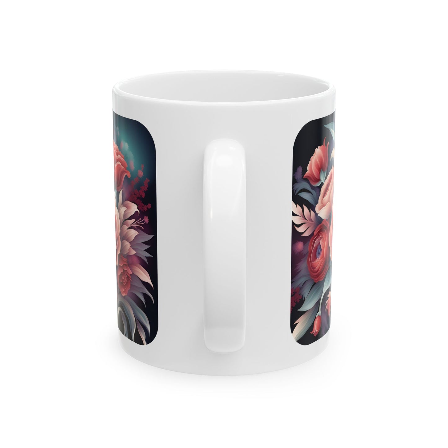 Floral Peace - Ceramic Mug