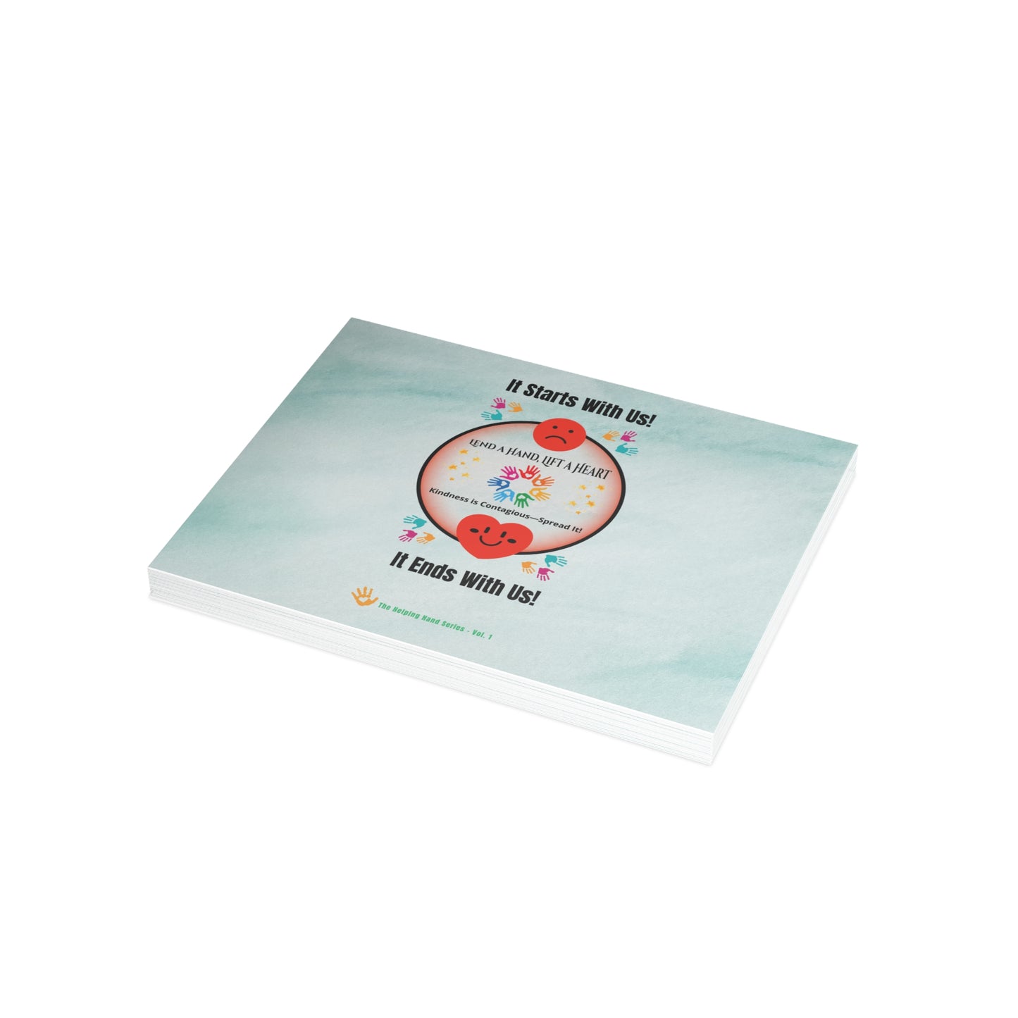 Lend a Hand, Lift a Heart Vol. 1 | Postcards - Horizontal
