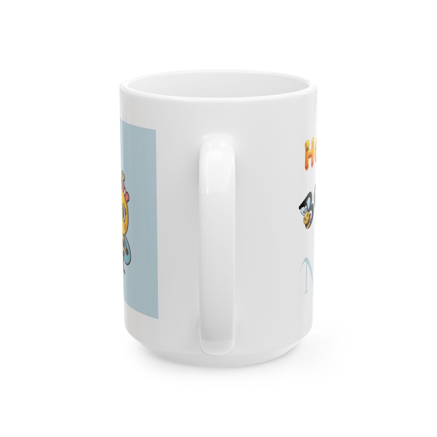 Honey Bee Nice (black) - Ceramic Mug
